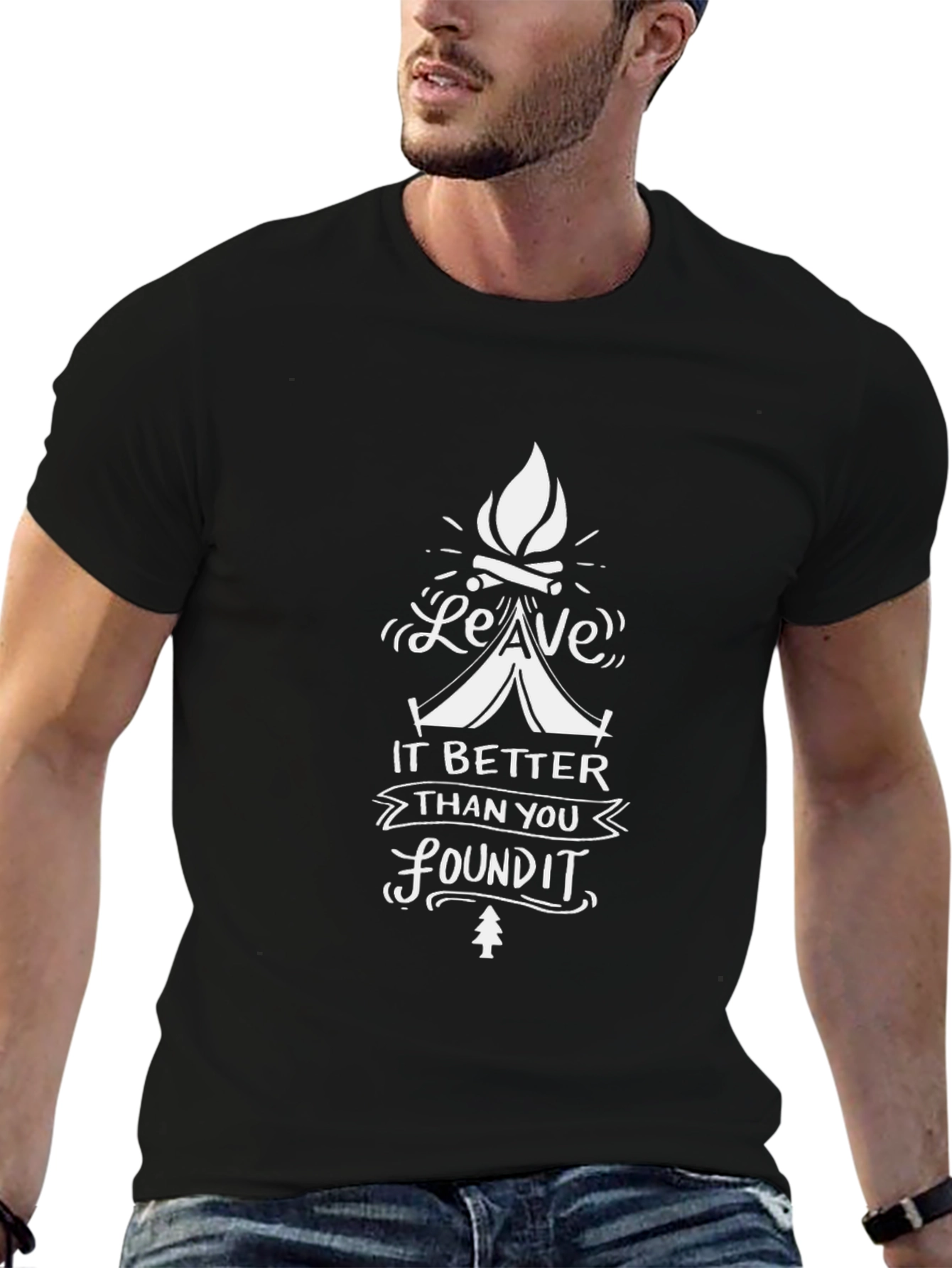 Leave it Better Camping Graphic T-Shirt