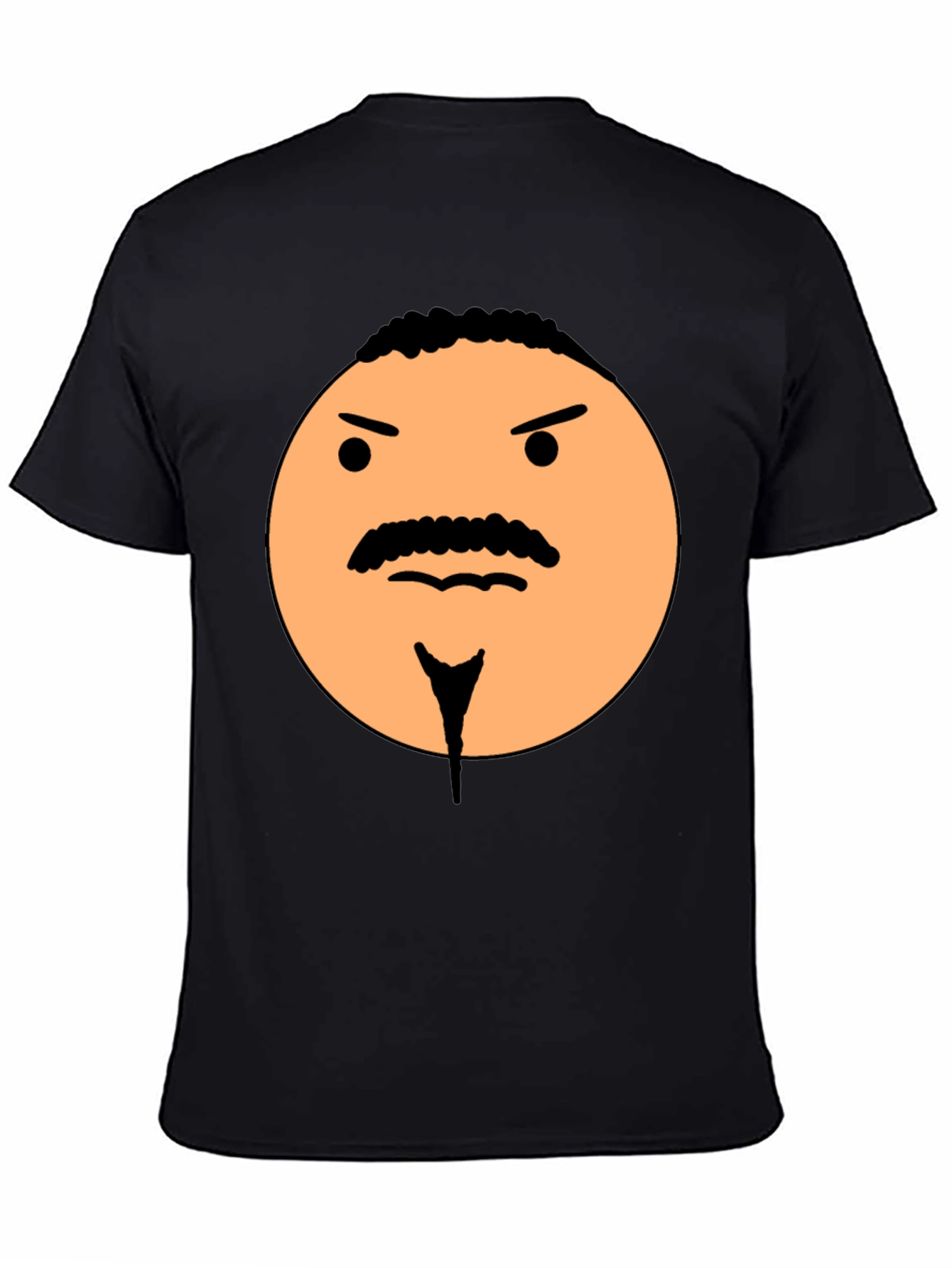 Funny Angry Face Graphic T-Shirt