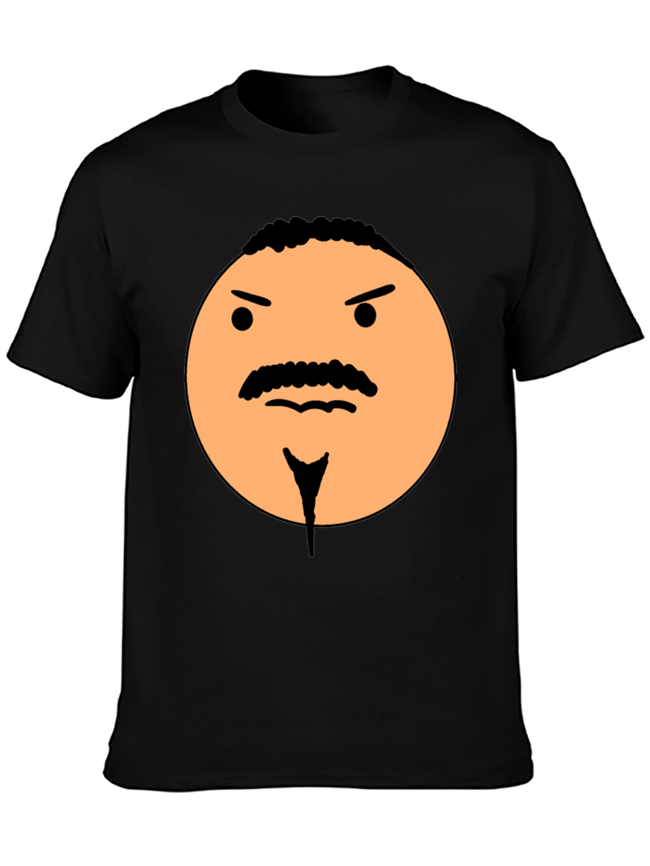 Funny Angry Face Graphic T-Shirt