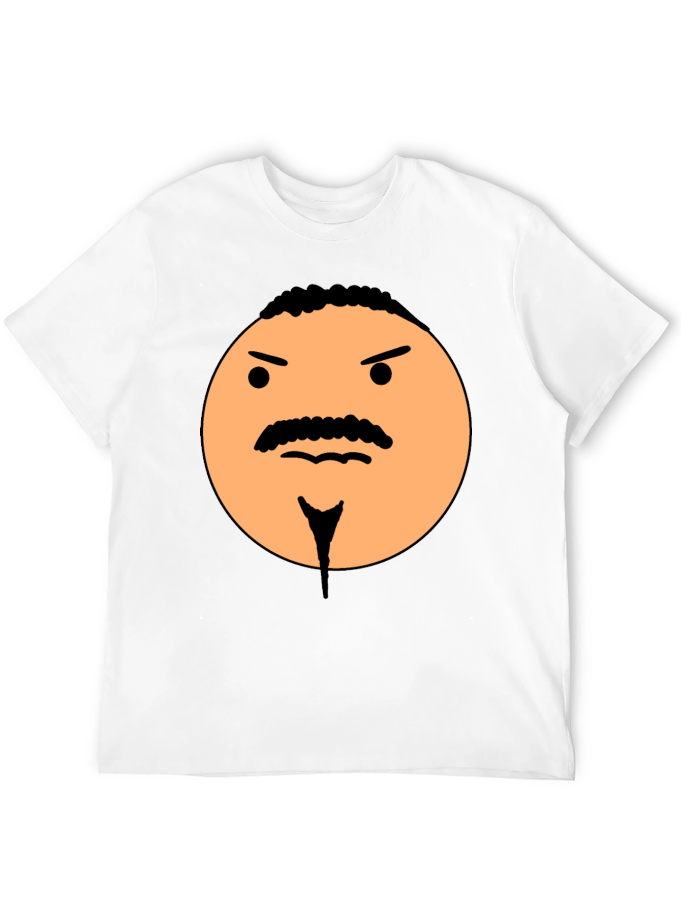 Funny Angry Face Graphic T-Shirt