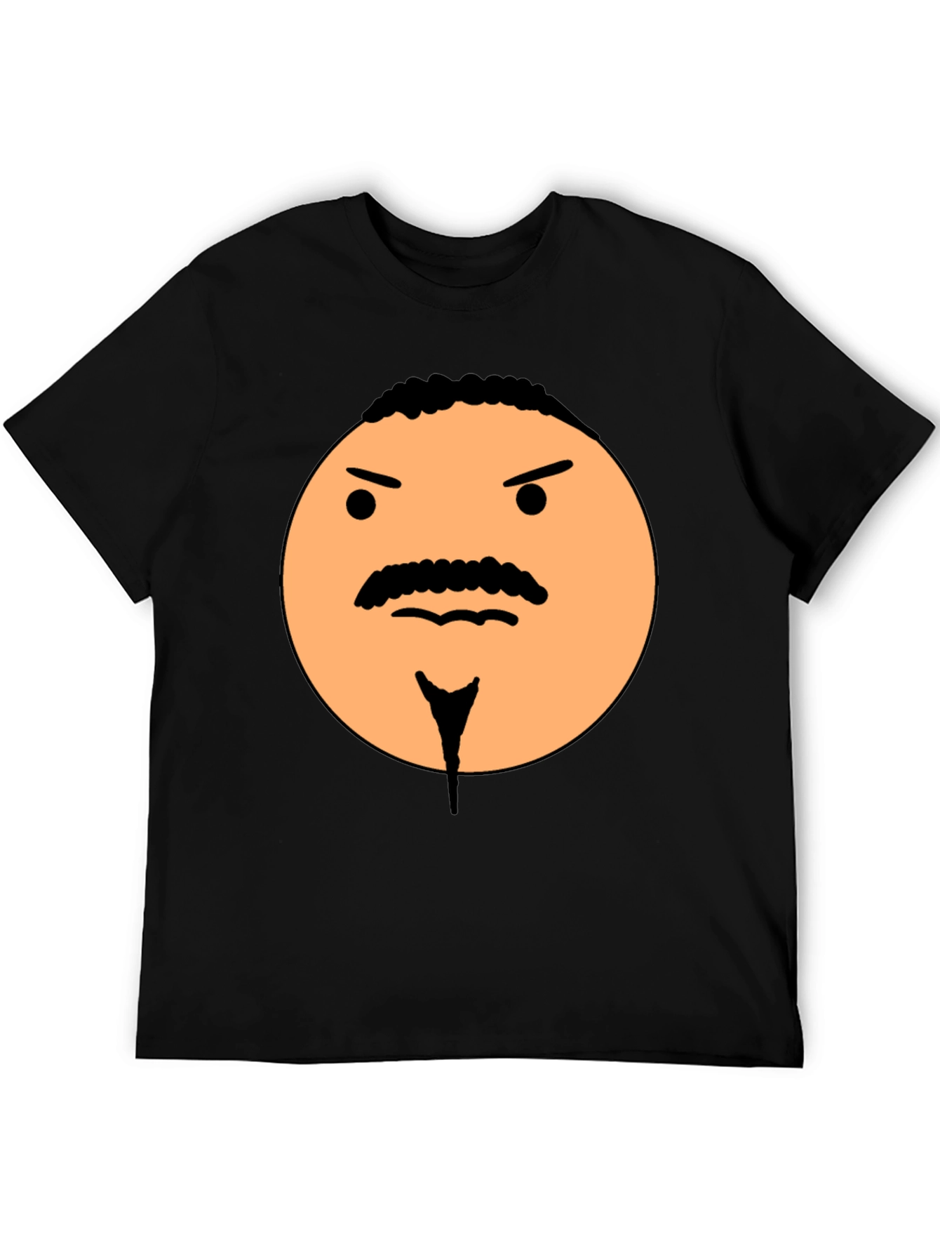 Funny Angry Face Graphic T-Shirt