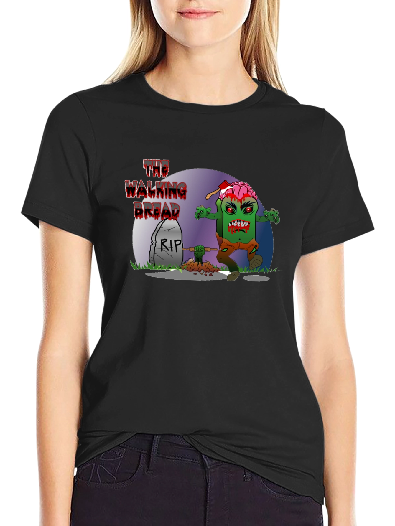 The Walking Bread Zombie T-Shirt