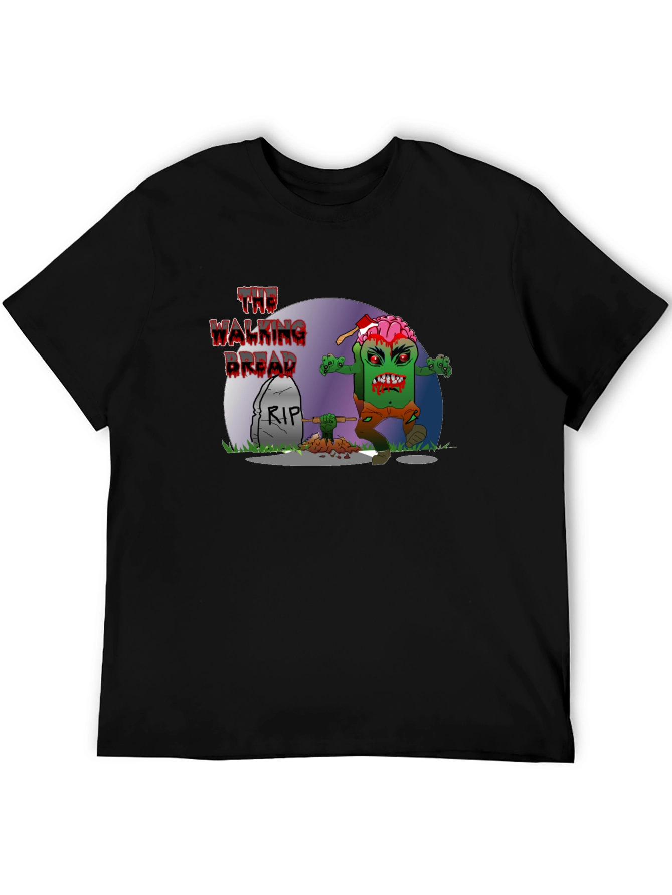 The Walking Bread Zombie T-Shirt