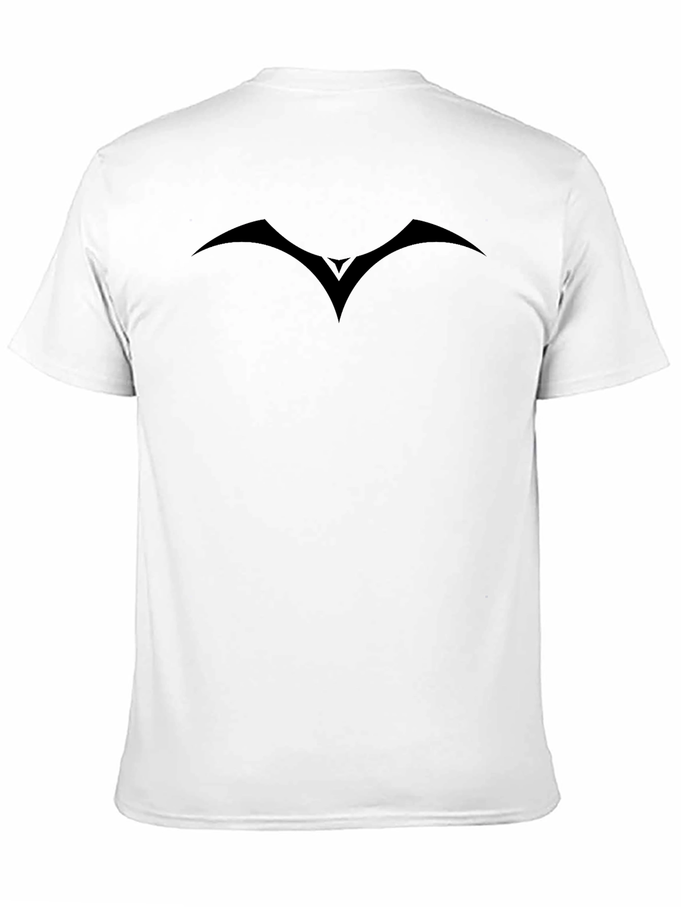Mens Black Graphic Tee - Dark Symbol Design