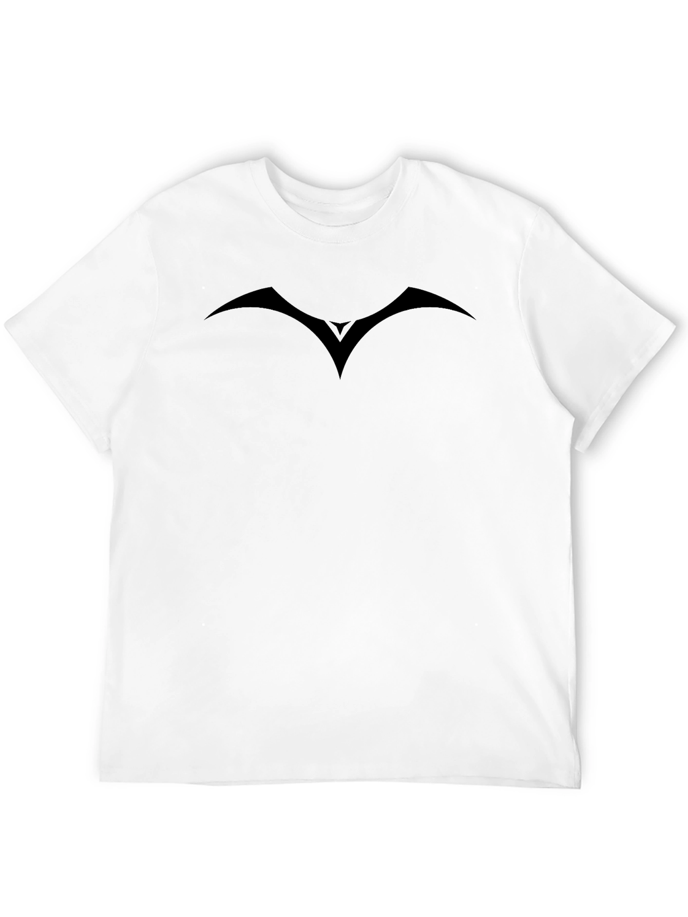 Mens Black Graphic Tee - Dark Symbol Design