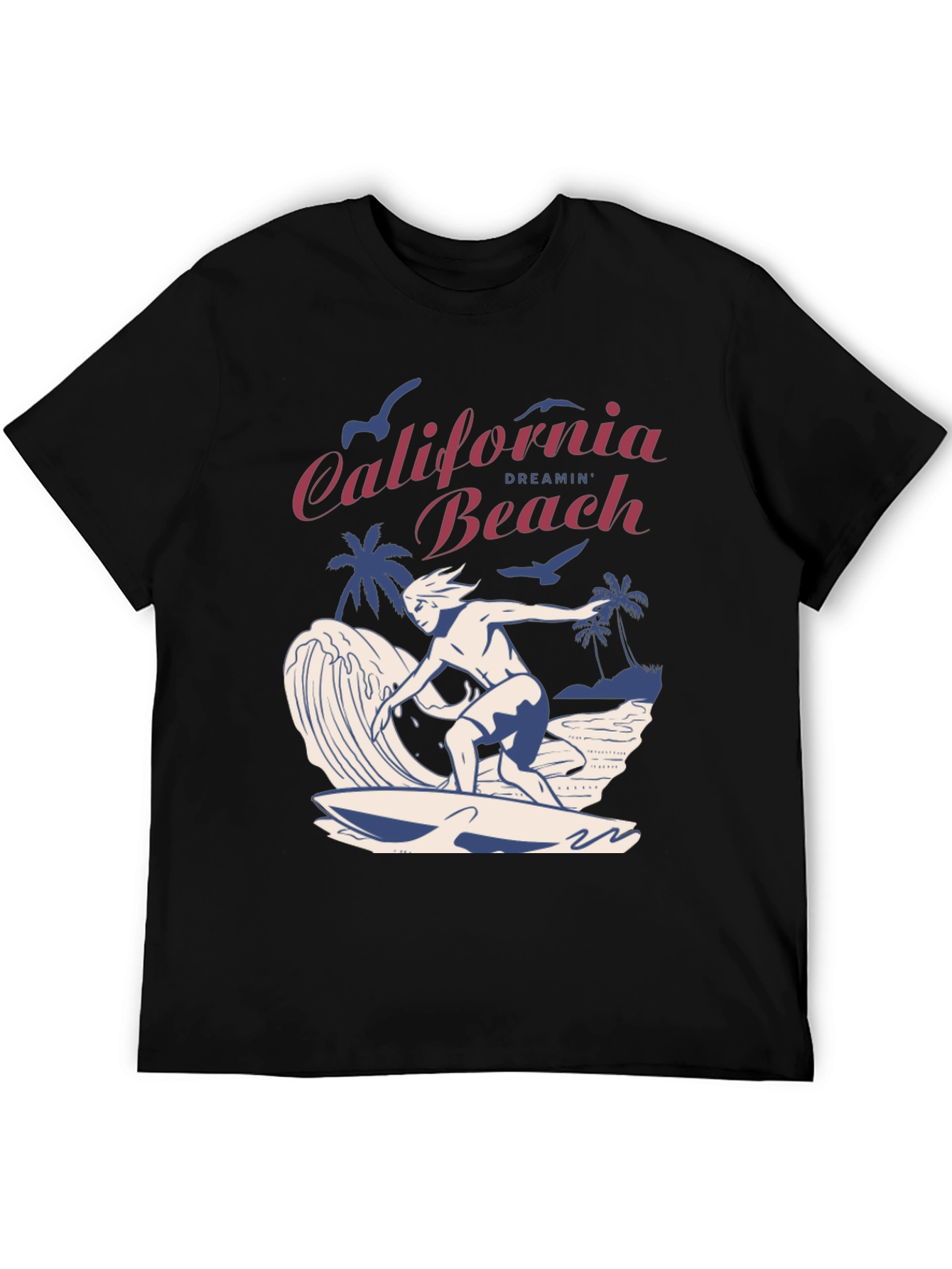 California Dreamin Beach Graphic T-Shirt