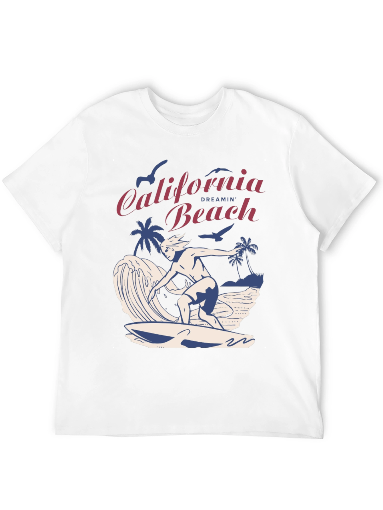 California Dreamin Beach Graphic T-Shirt
