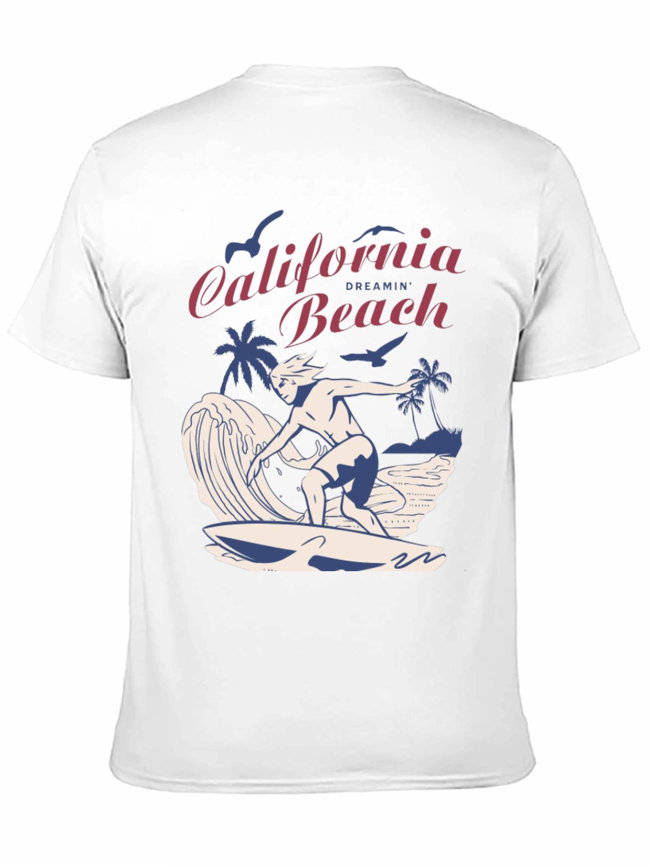 California Dreamin Beach Graphic T-Shirt