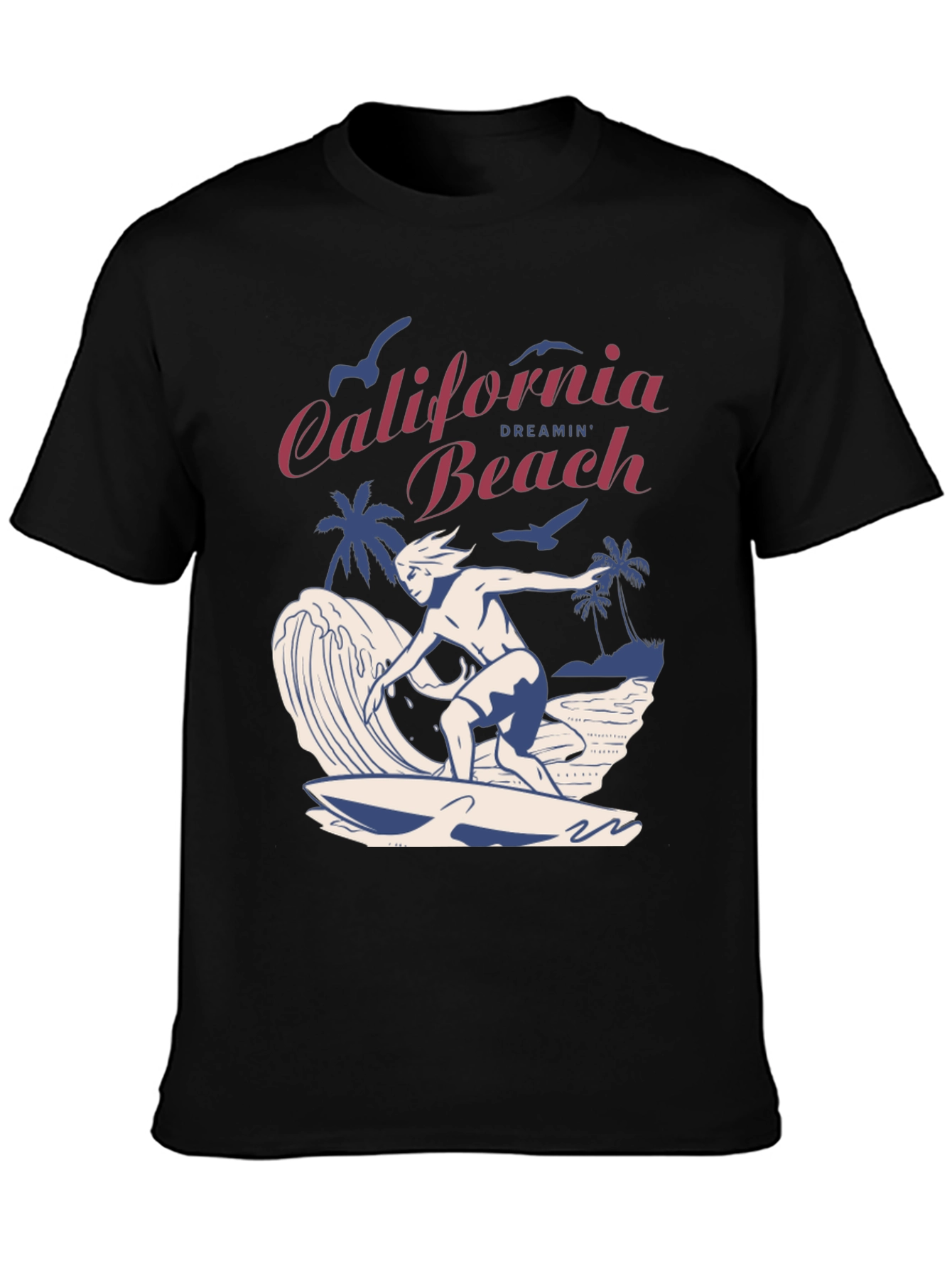 California Dreamin Beach Graphic T-Shirt