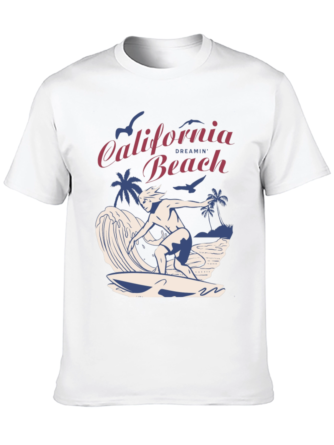 California Dreamin Beach Graphic T-Shirt