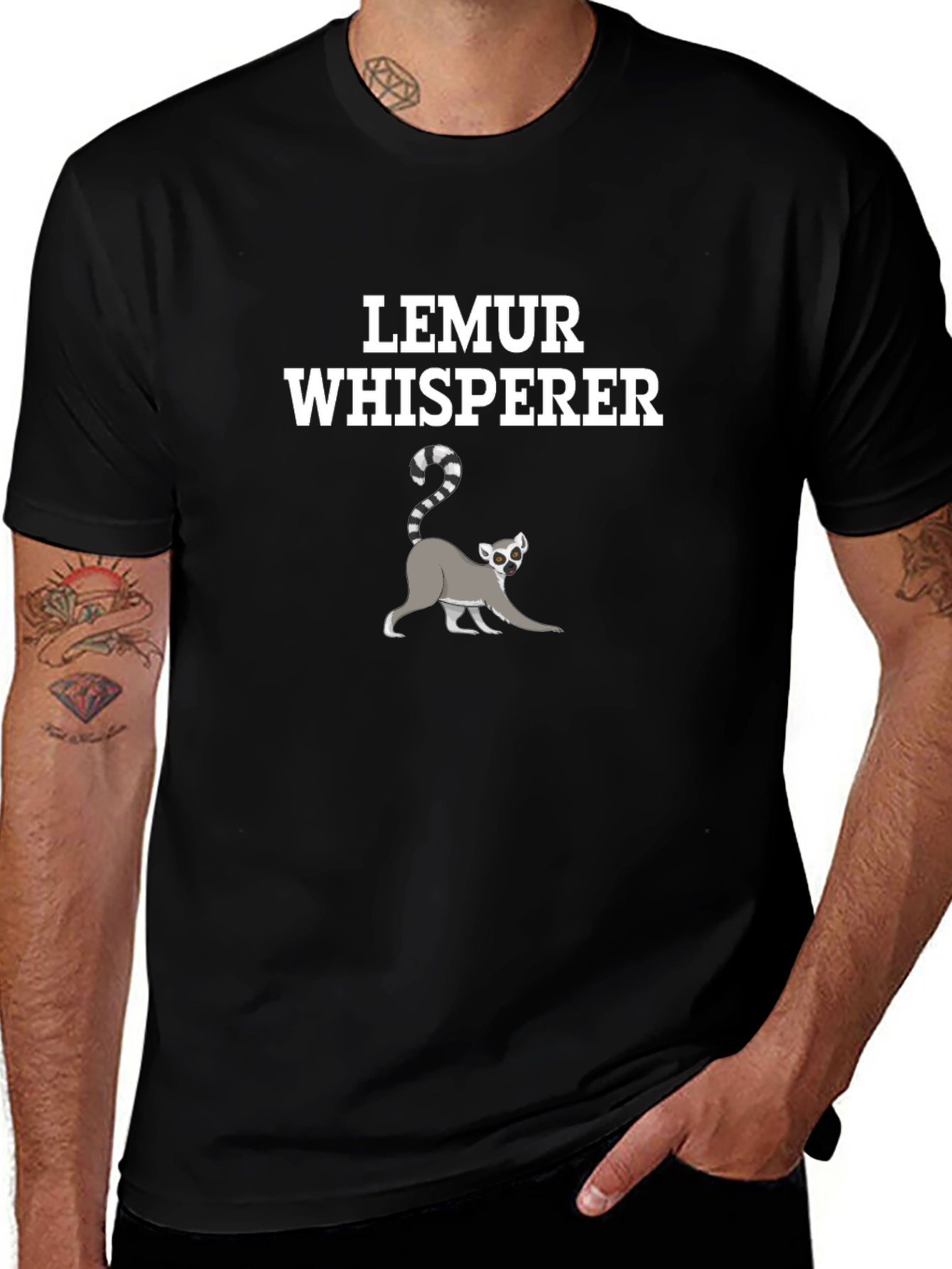 Lemur Whisperer T-Shirt - Animal Lover Tee
