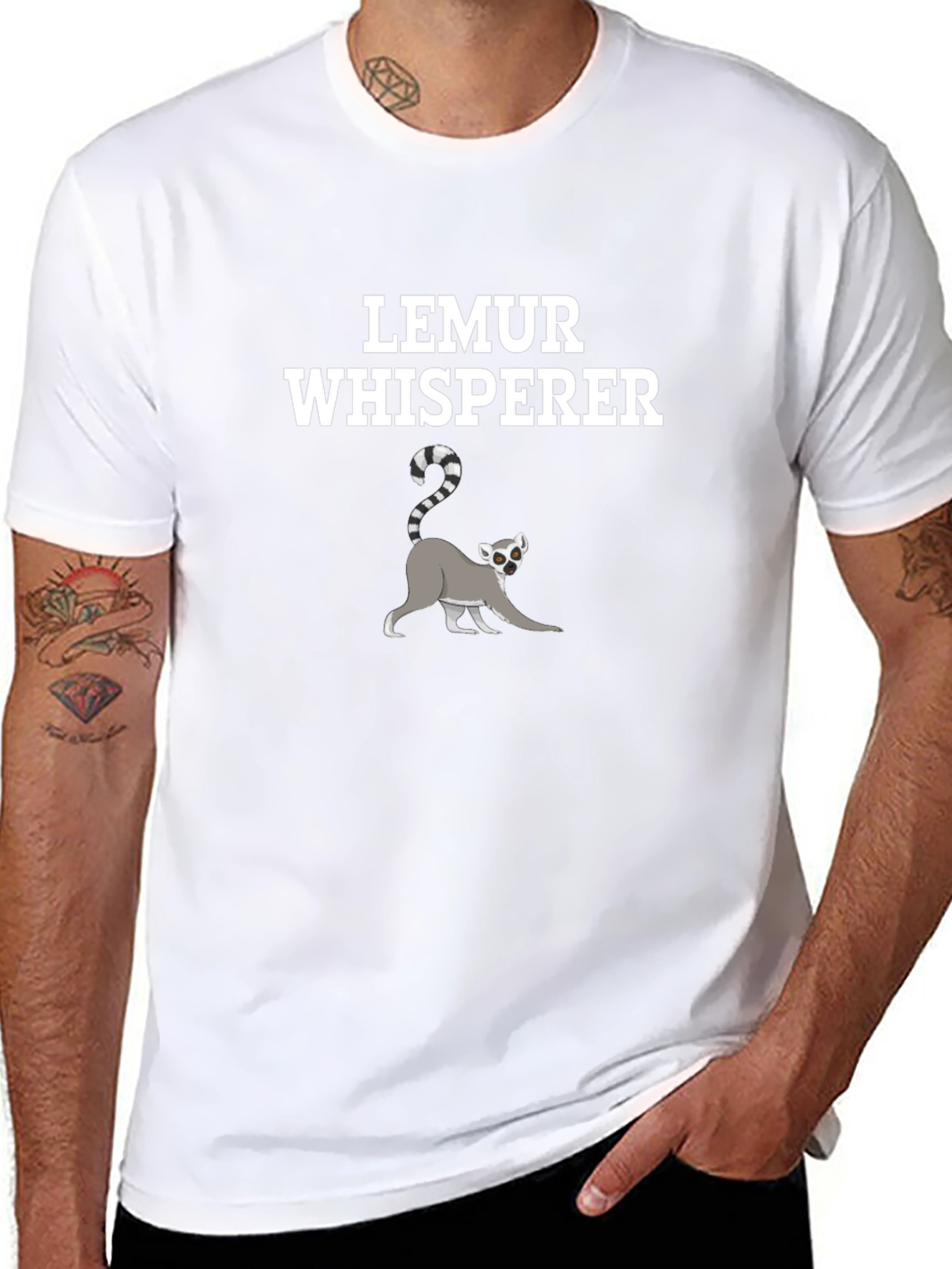 Lemur Whisperer T-Shirt - Animal Lover Tee