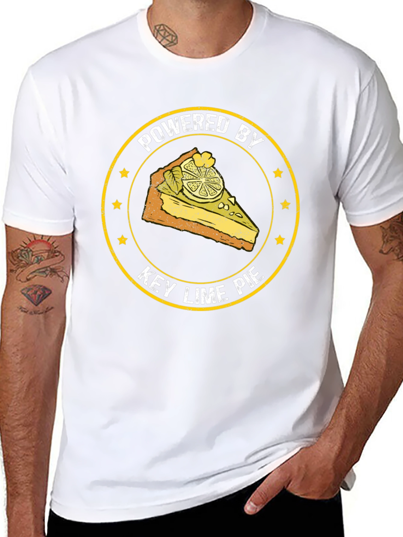 Powered By Key Lime Pie T-Shirt