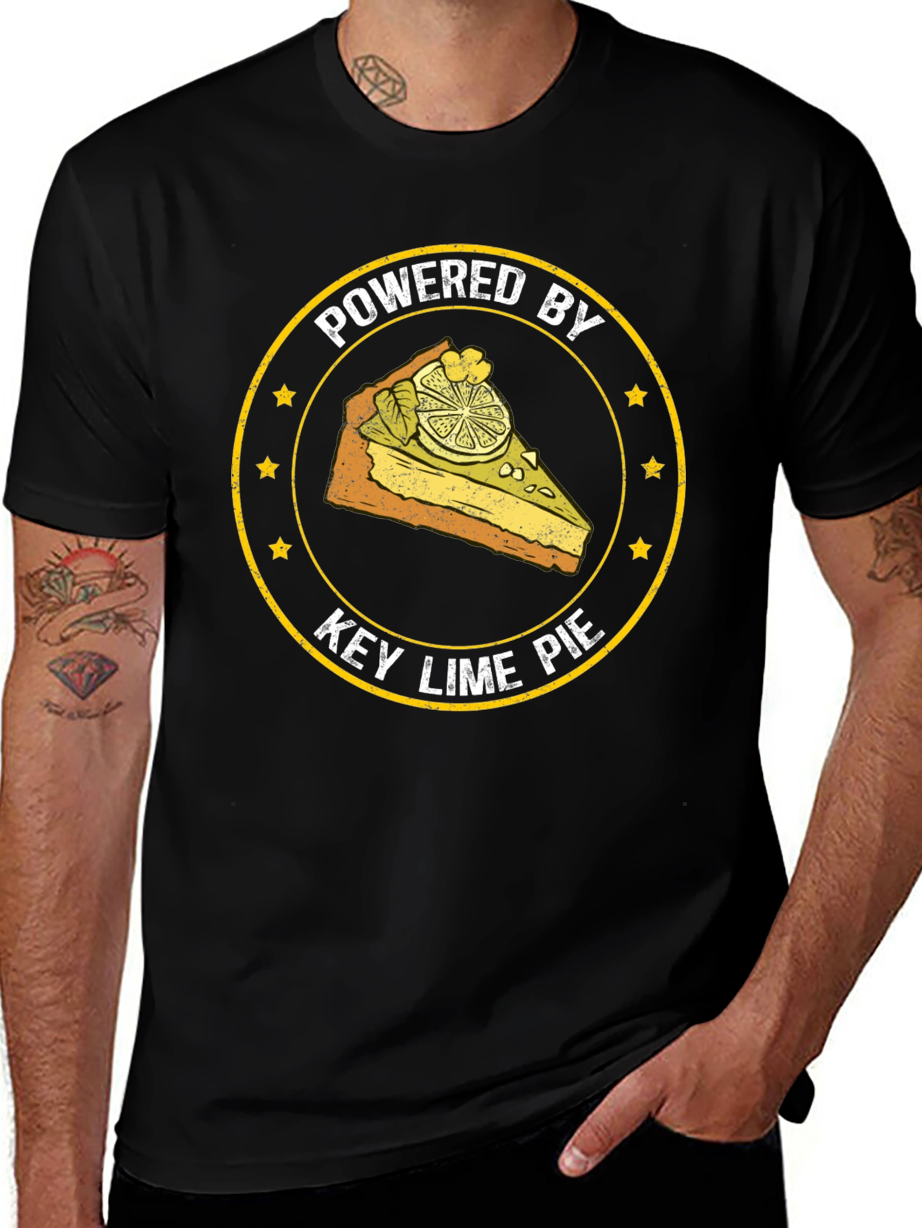 Powered By Key Lime Pie T-Shirt