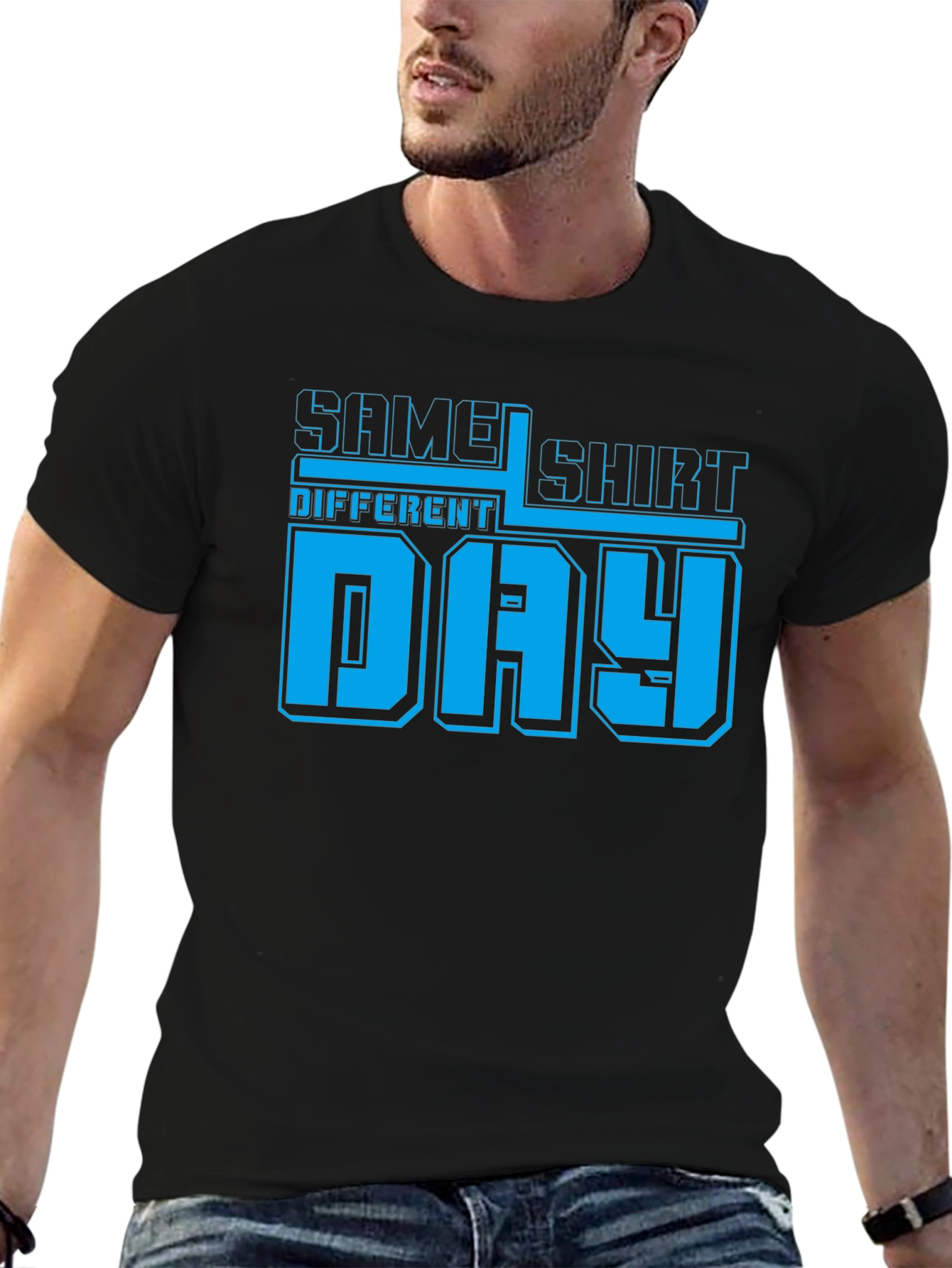 Same Shirt Different Day Graphic Tee