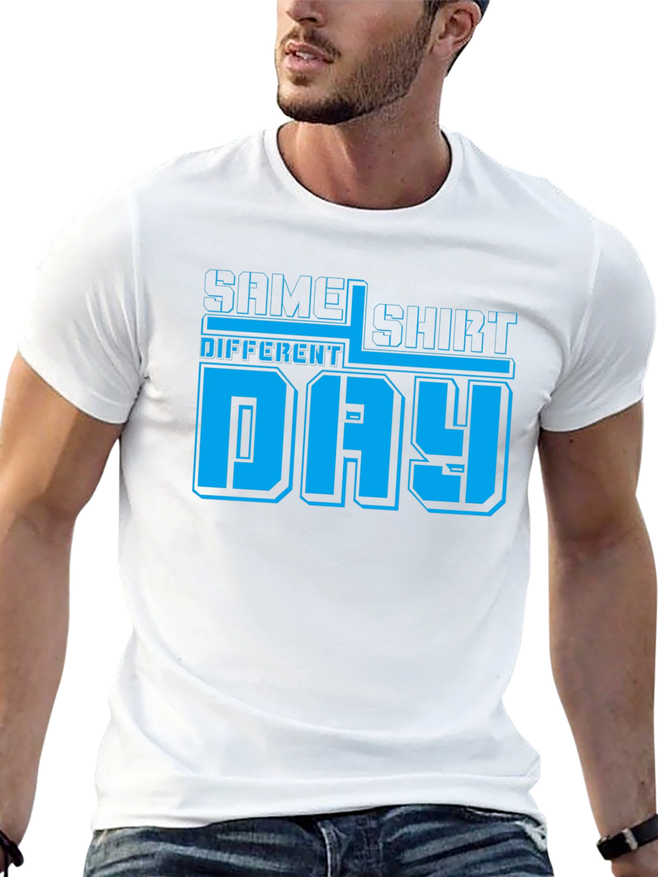 Same Shirt Different Day Graphic Tee