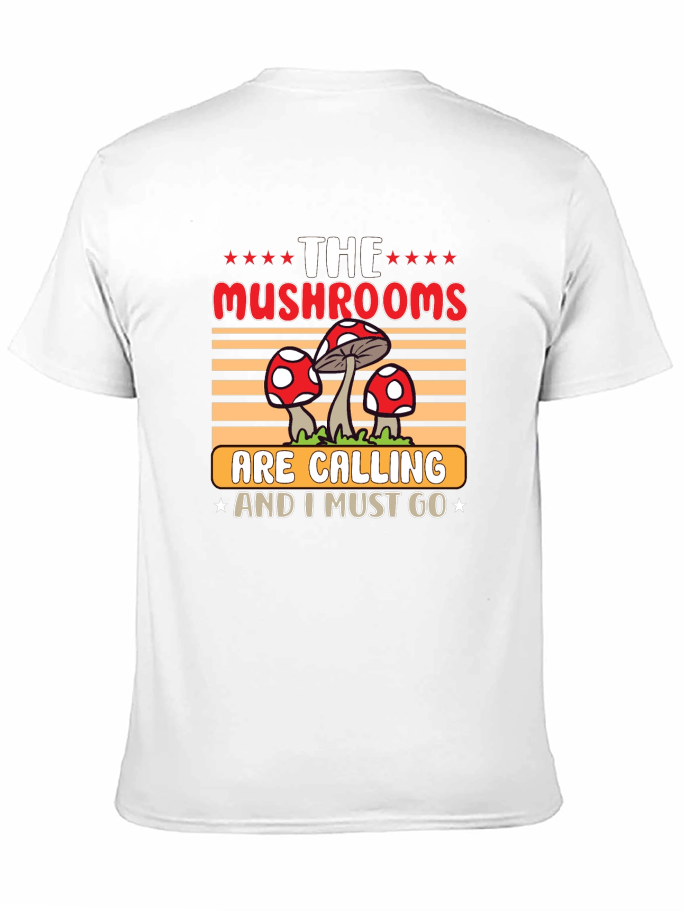 Mushroom Calling T-Shirt: Nature Lovers Tee