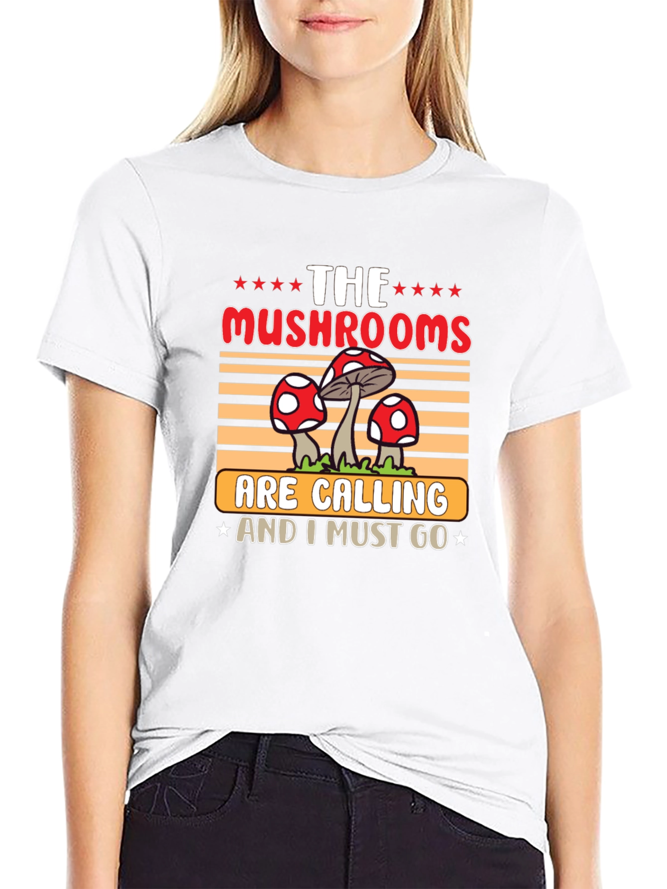Mushroom Calling T-Shirt: Nature Lovers Tee