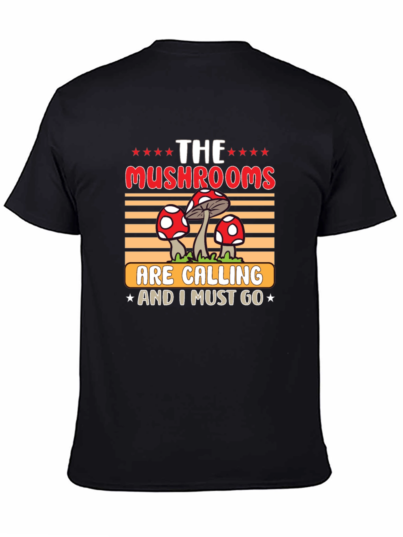 Mushroom Calling T-Shirt: Nature Lovers Tee
