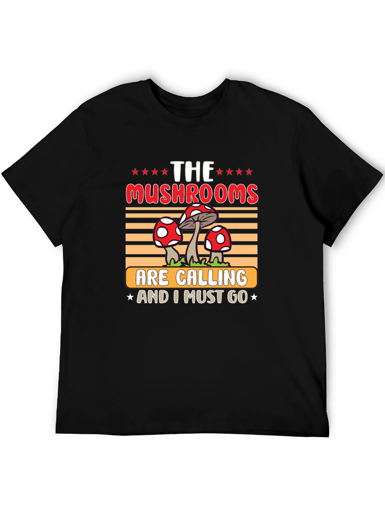 Mushroom Calling T-Shirt: Nature Lovers Tee