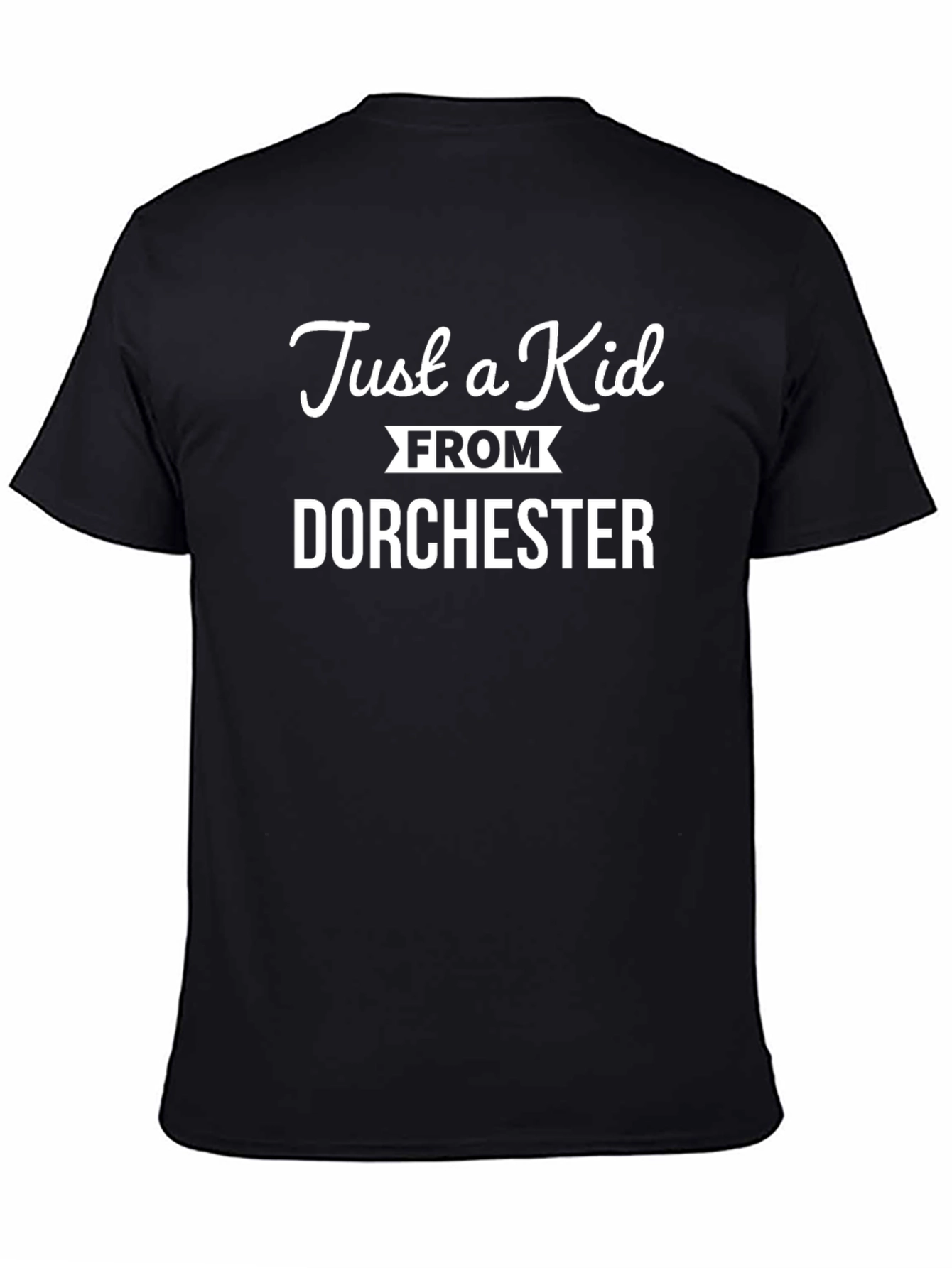 Just a Kid From Dorchester Black T-Shirt