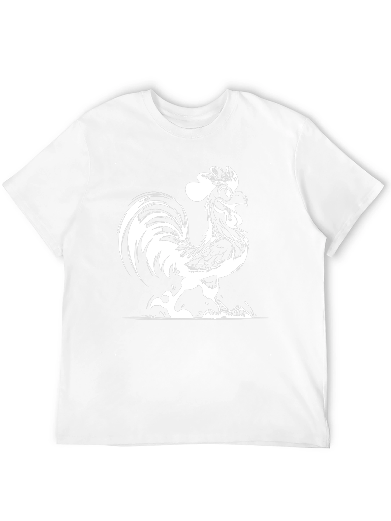 Funky Rooster Graphic T-Shirt