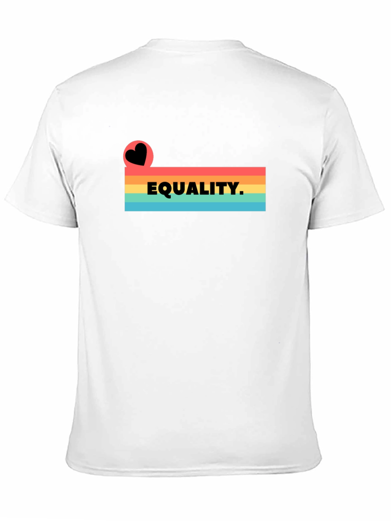 Equality Rainbow Heart T-Shirt
