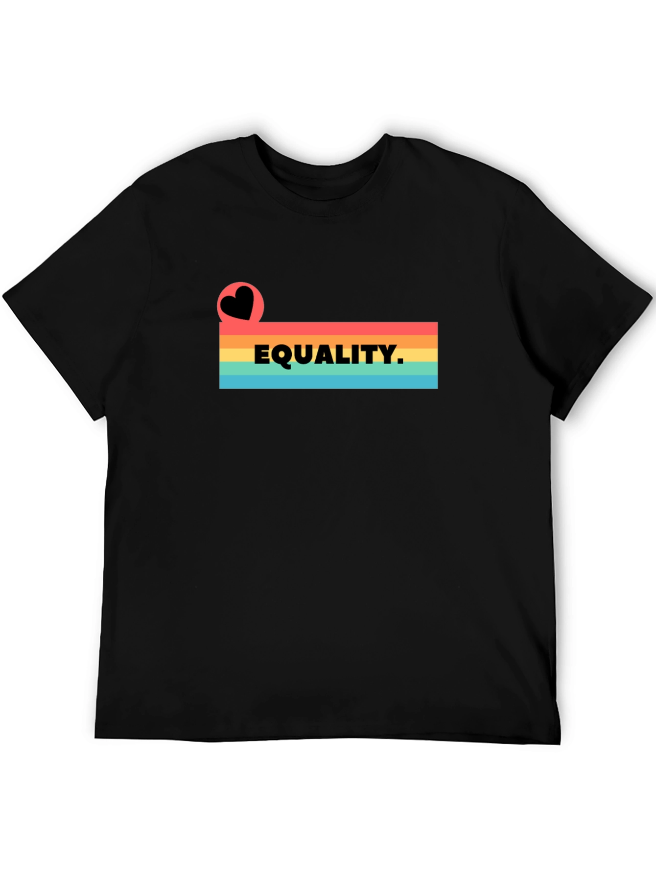 Equality Rainbow Heart T-Shirt
