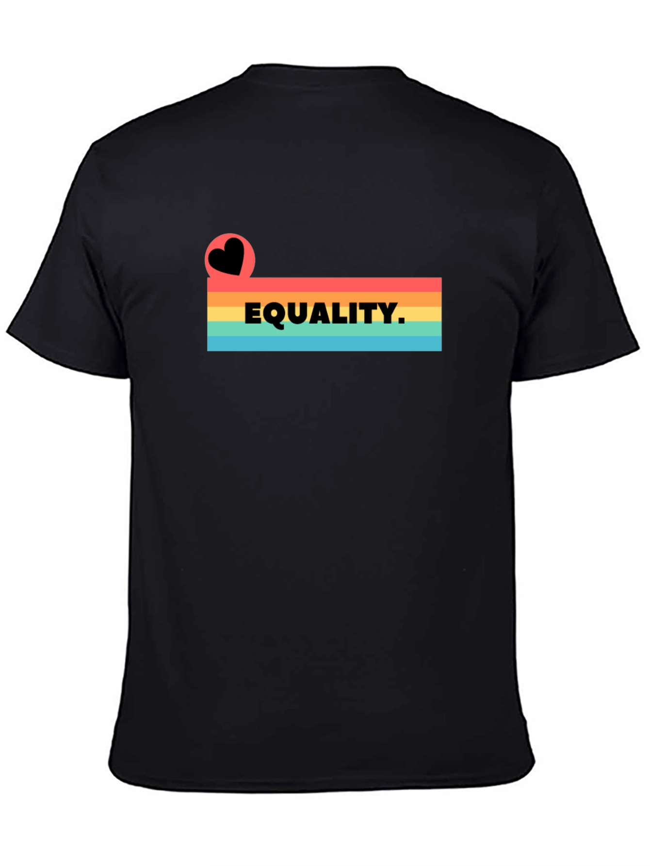 Equality Rainbow Heart T-Shirt