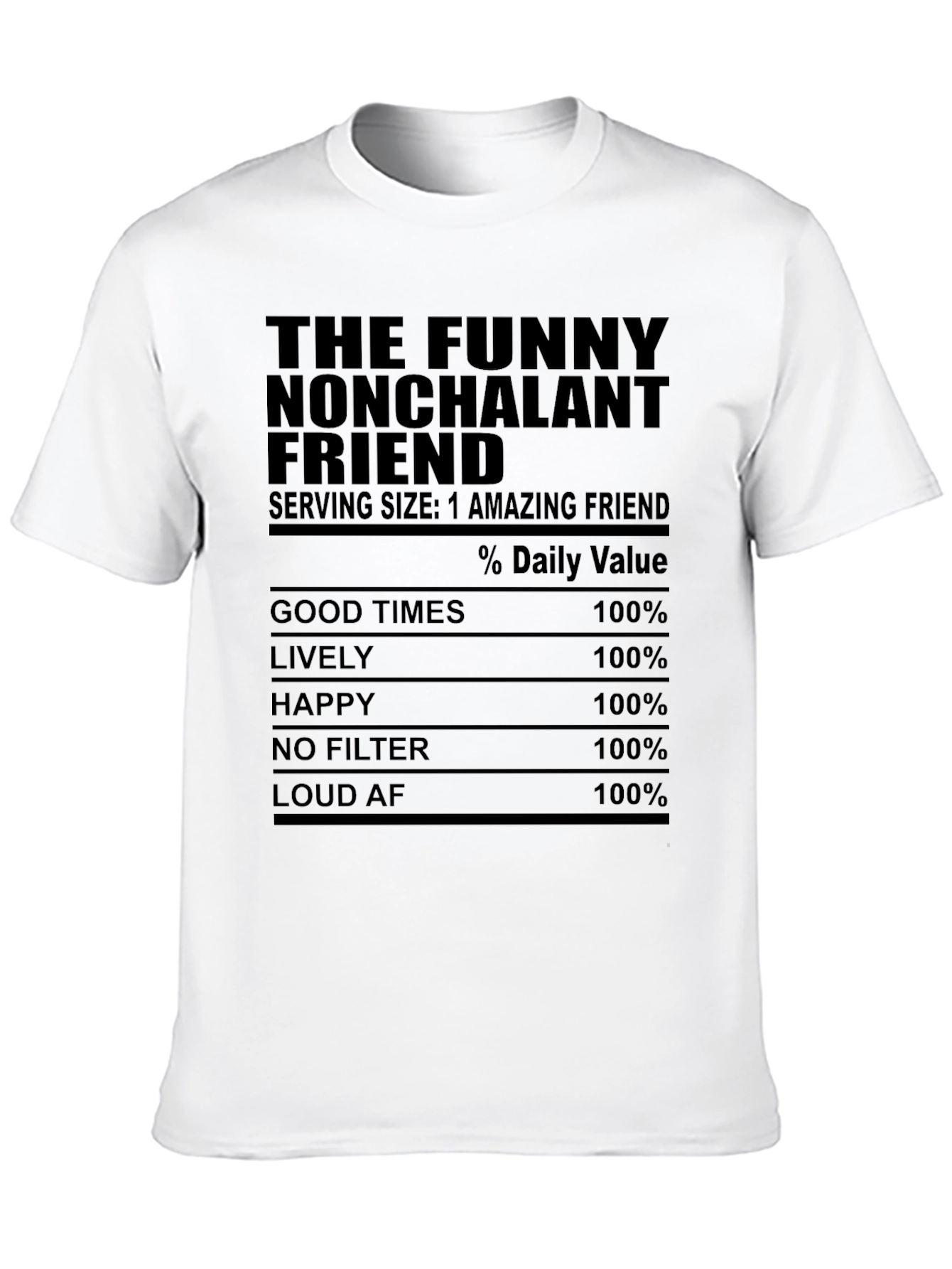 Funny Nonchalant Friend T-Shirt