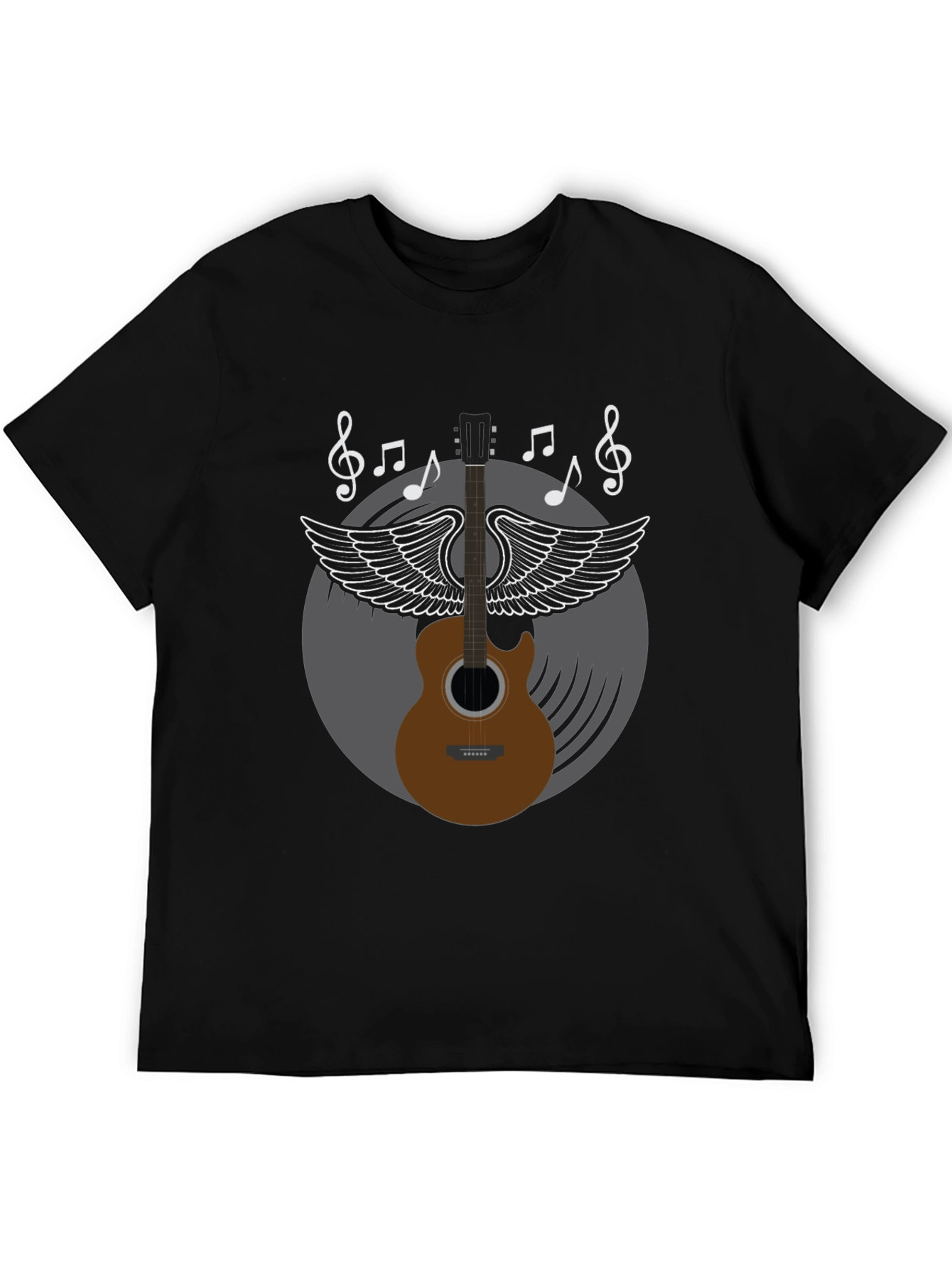 Winged Guitar Music Tee