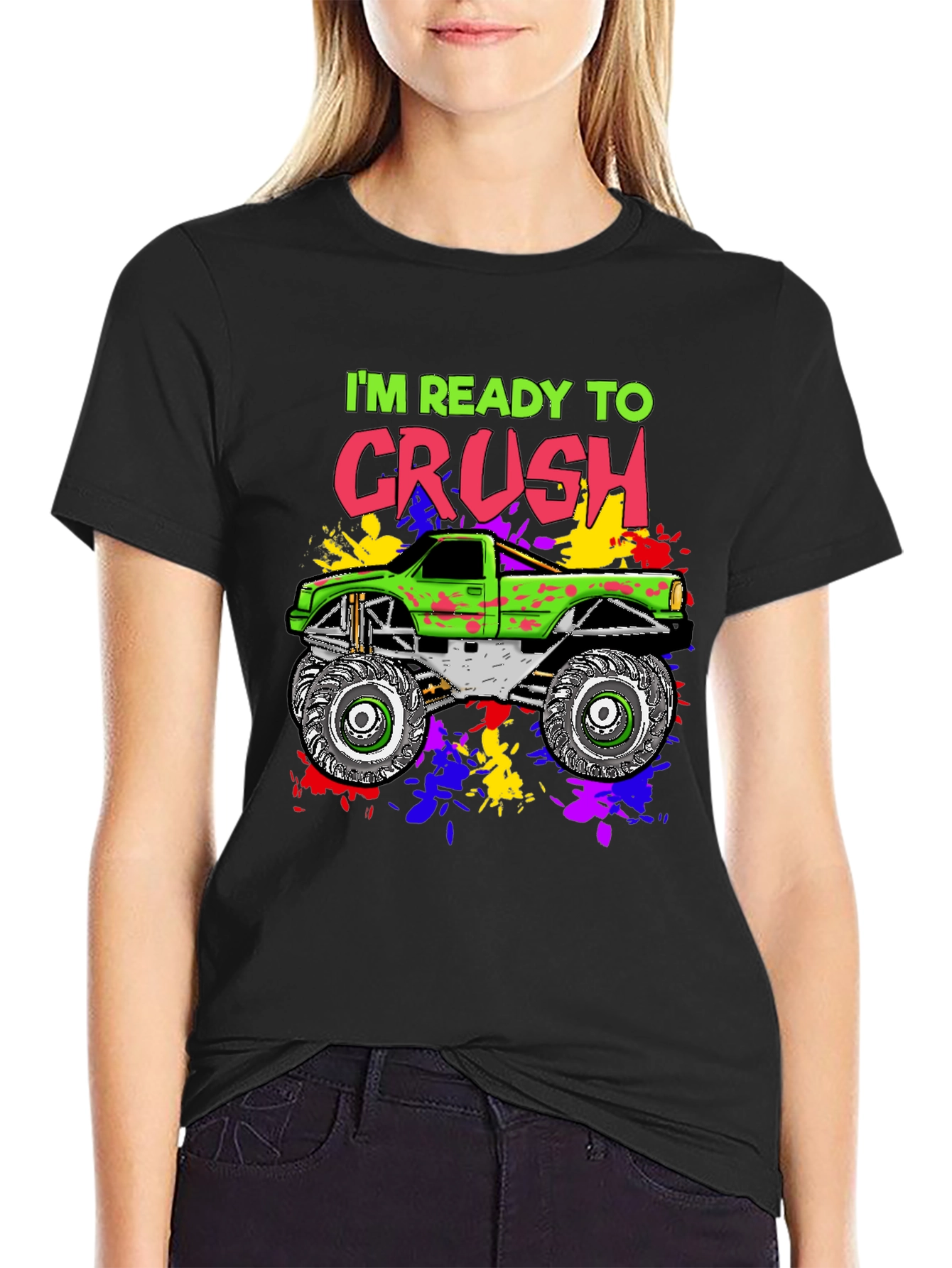 Ready to Crush Monster Truck T-Shirt