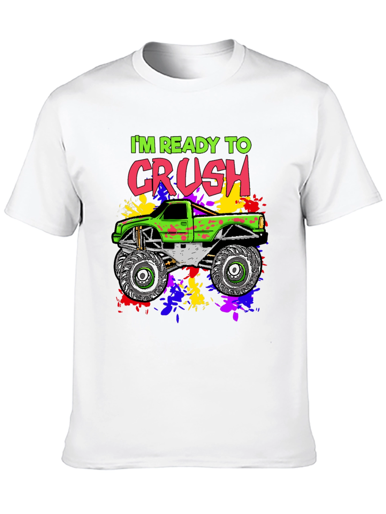 Ready to Crush Monster Truck T-Shirt