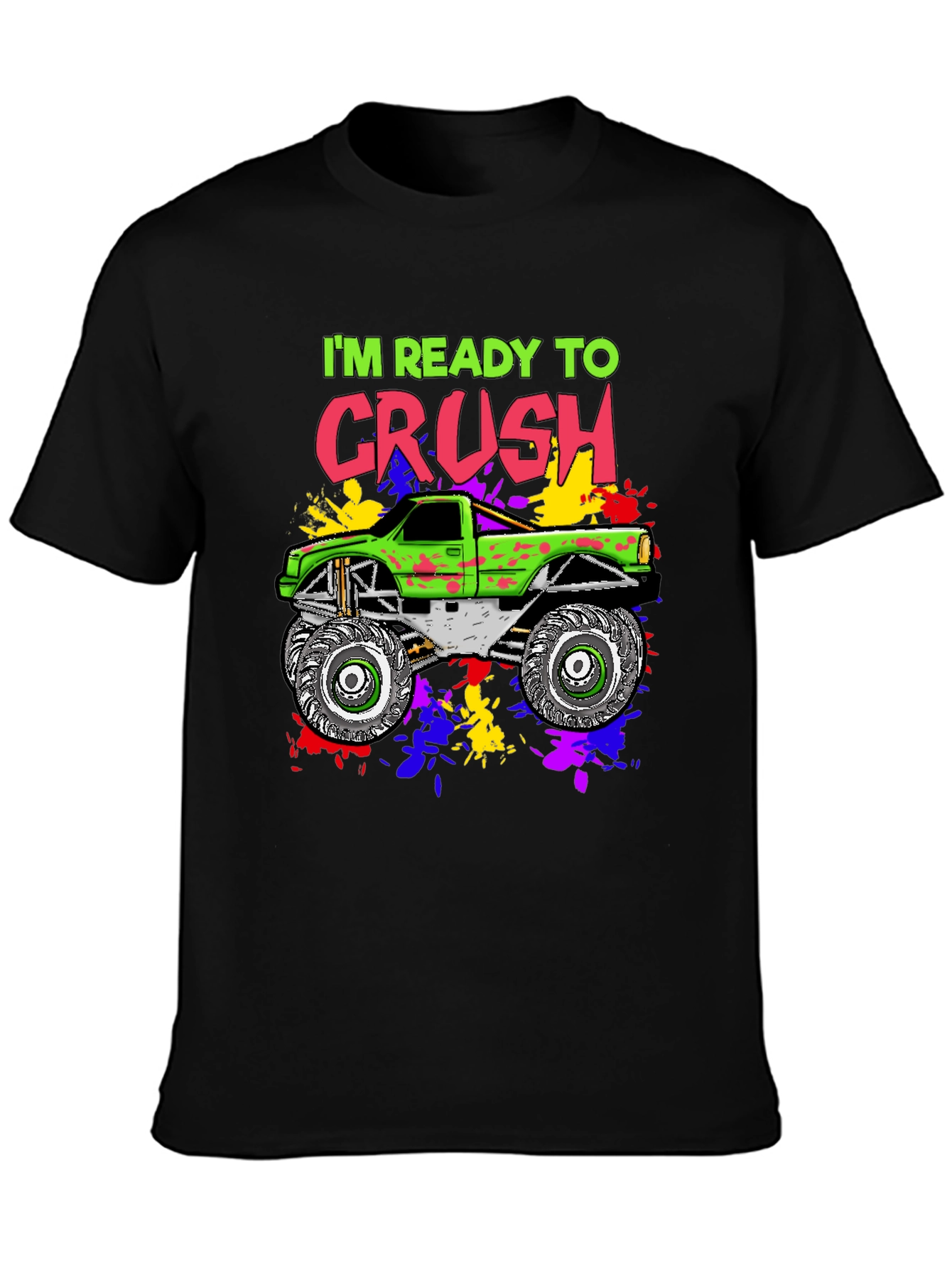 Ready to Crush Monster Truck T-Shirt