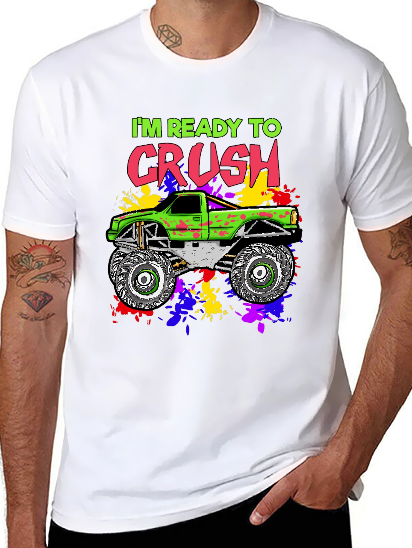 Ready to Crush Monster Truck T-Shirt