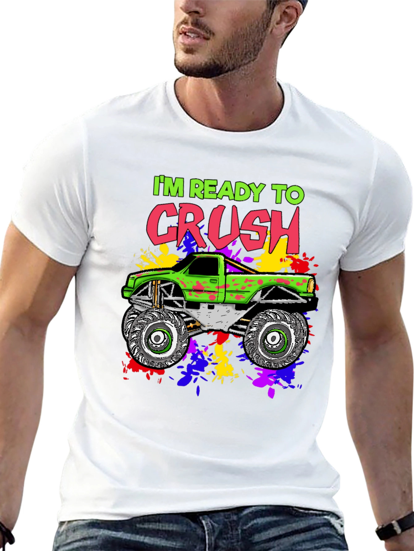 Ready to Crush Monster Truck T-Shirt