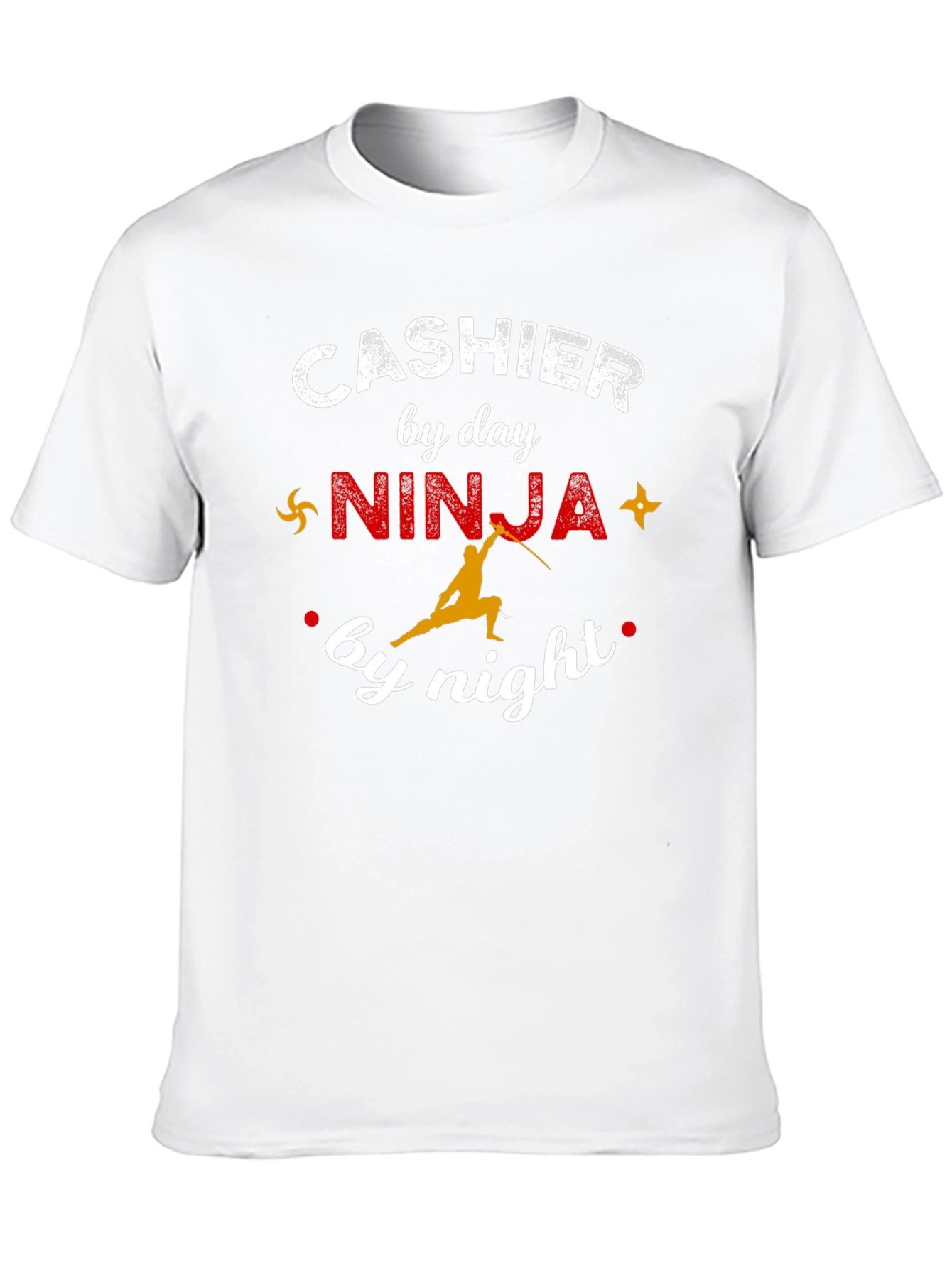 Cashier by Day Ninja by Night Graphic T-Shirt