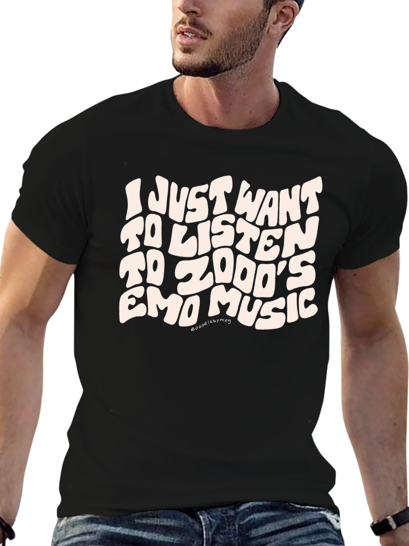 Zodds Emo Music Graphic Tee