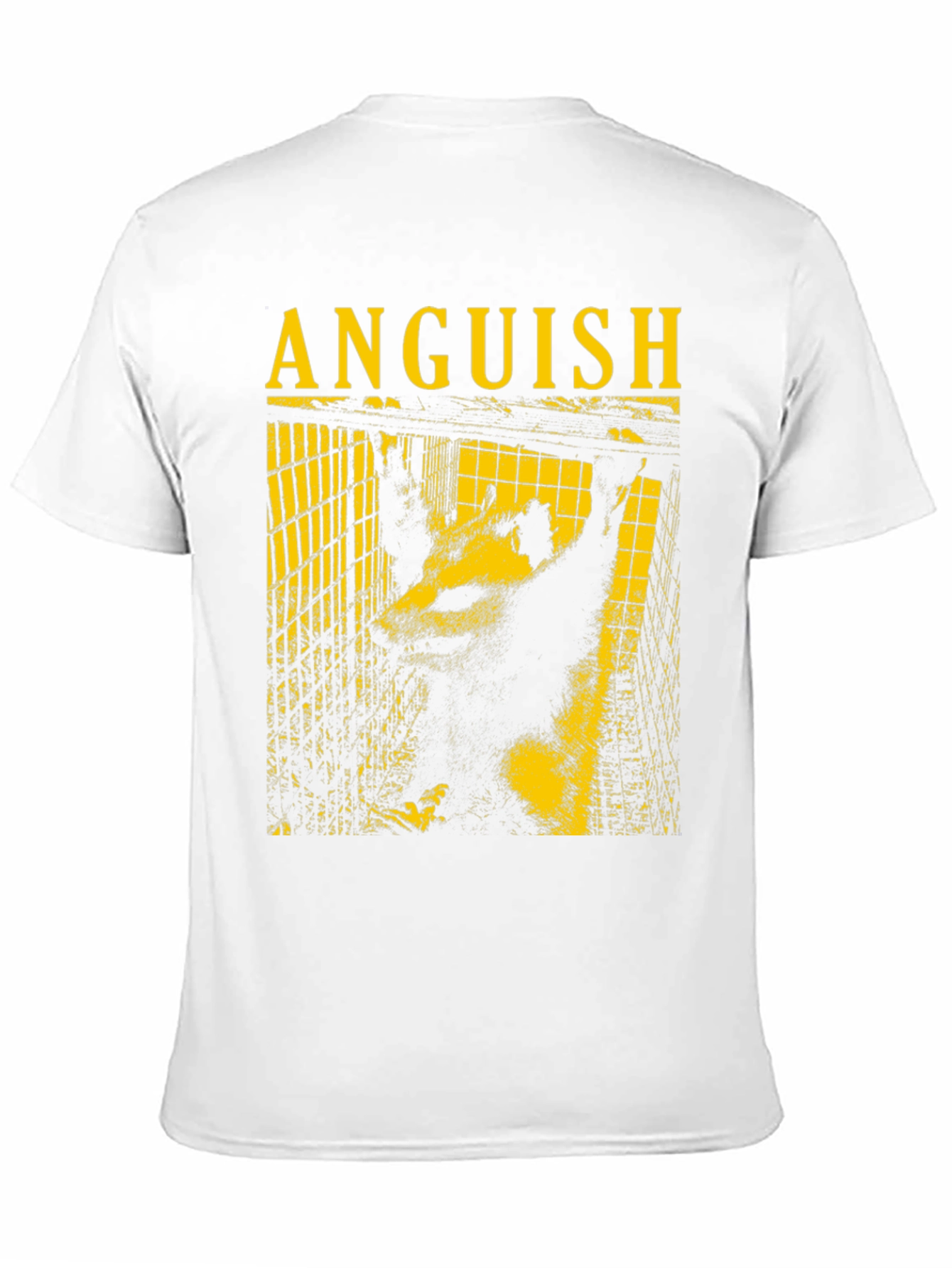 Anguish Graphic Tee - Mens Black T-Shirt