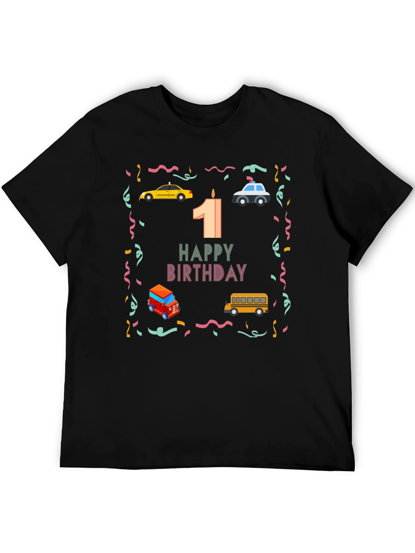 Birthday Boy Transportation T-Shirt