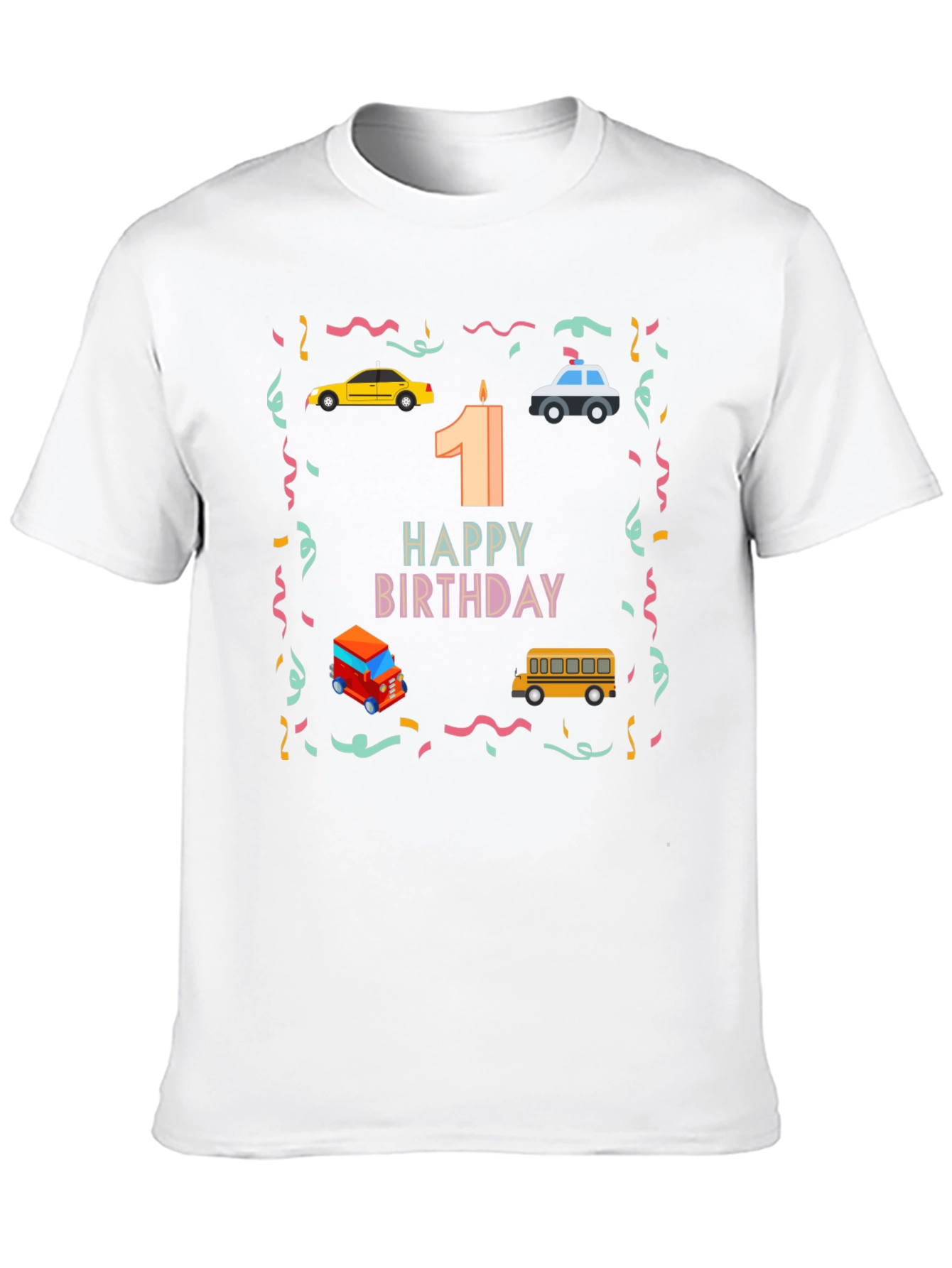 Birthday Boy Transportation T-Shirt
