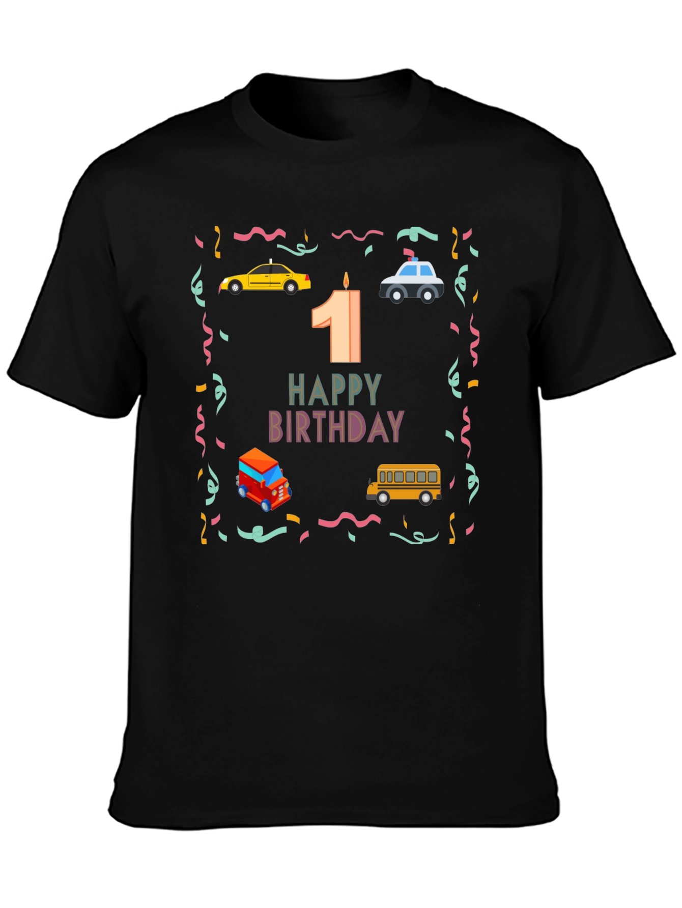 Birthday Boy Transportation T-Shirt