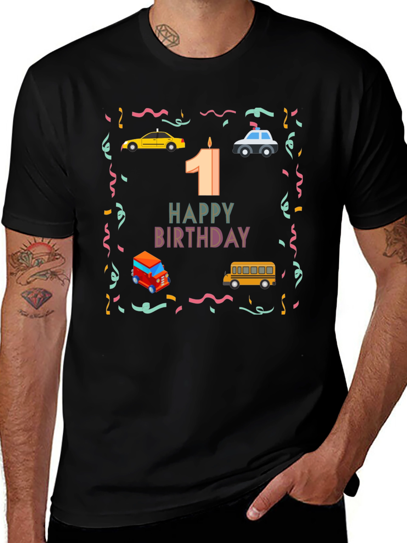 Birthday Boy Transportation T-Shirt