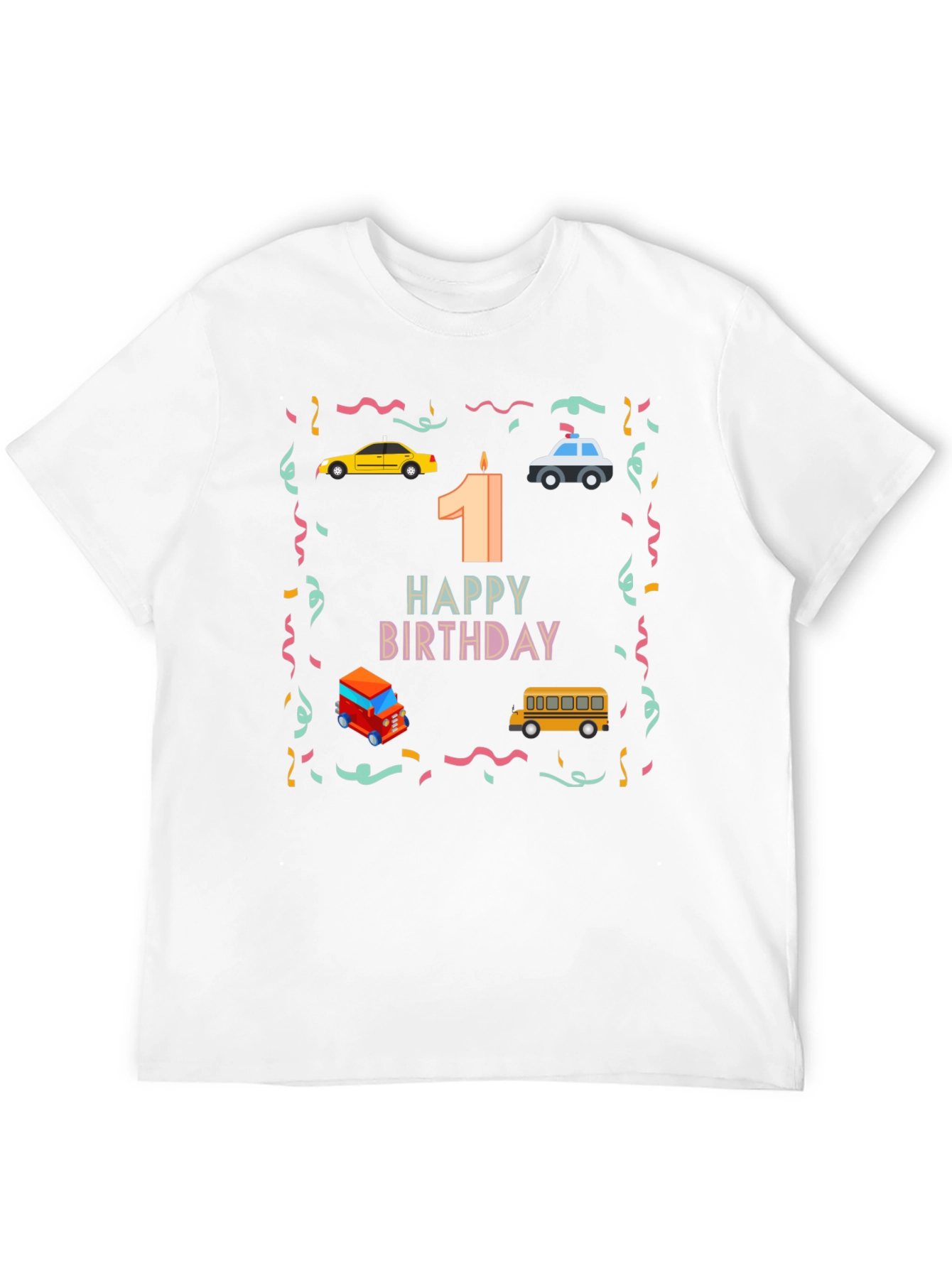 Birthday Boy Transportation T-Shirt