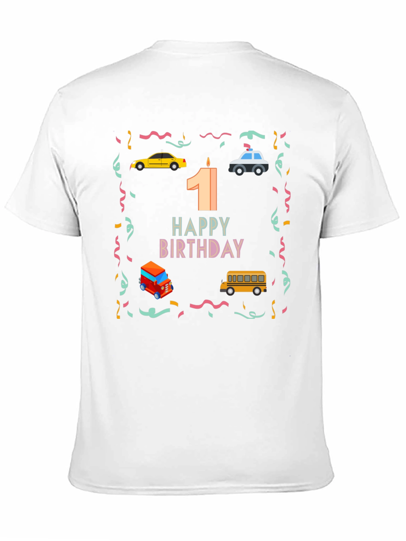 Birthday Boy Transportation T-Shirt