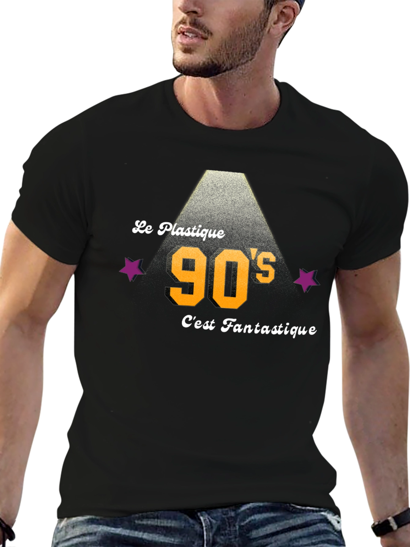 90s Le Plastique Graphic Tee