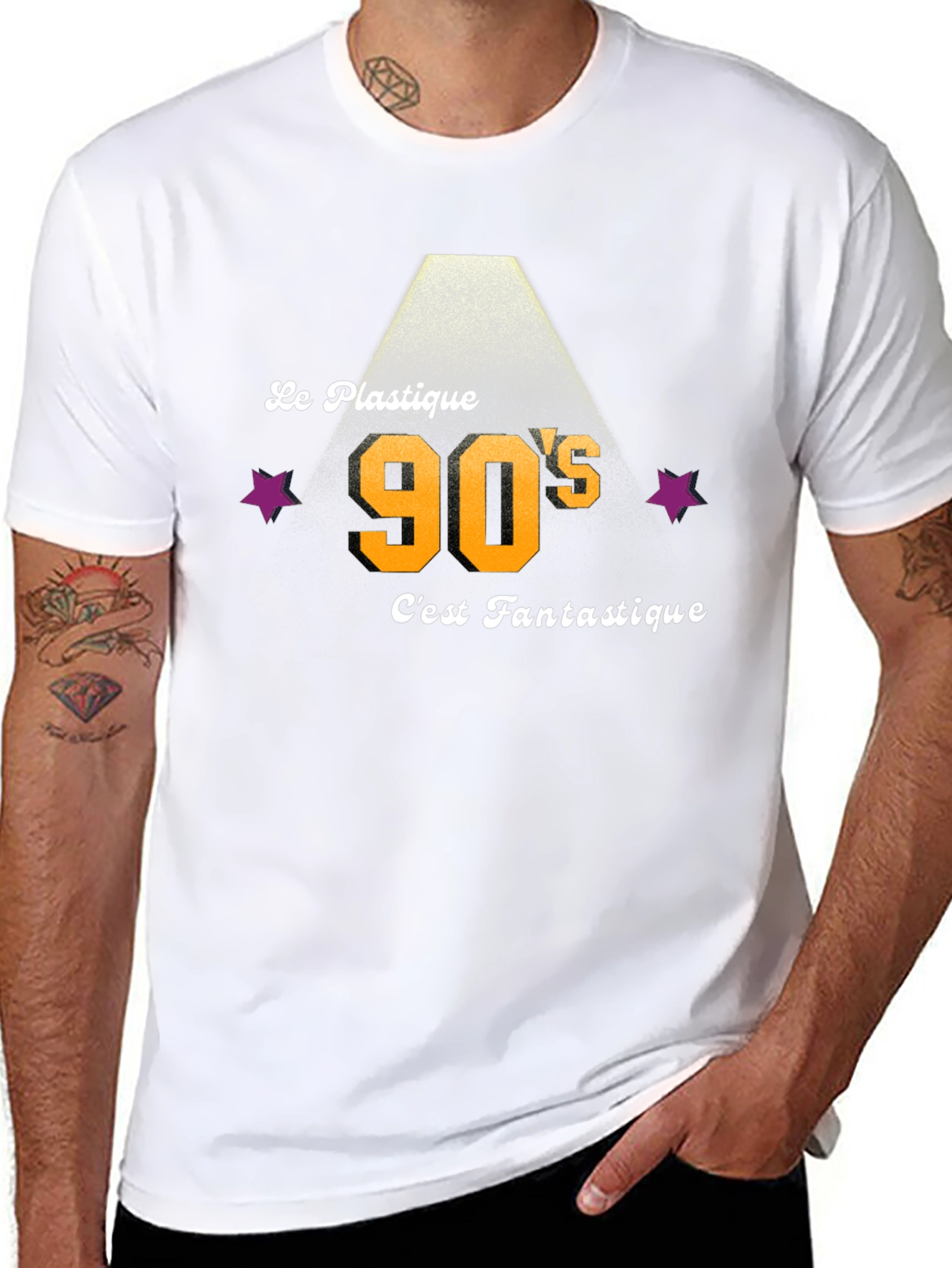 90s Le Plastique Graphic Tee