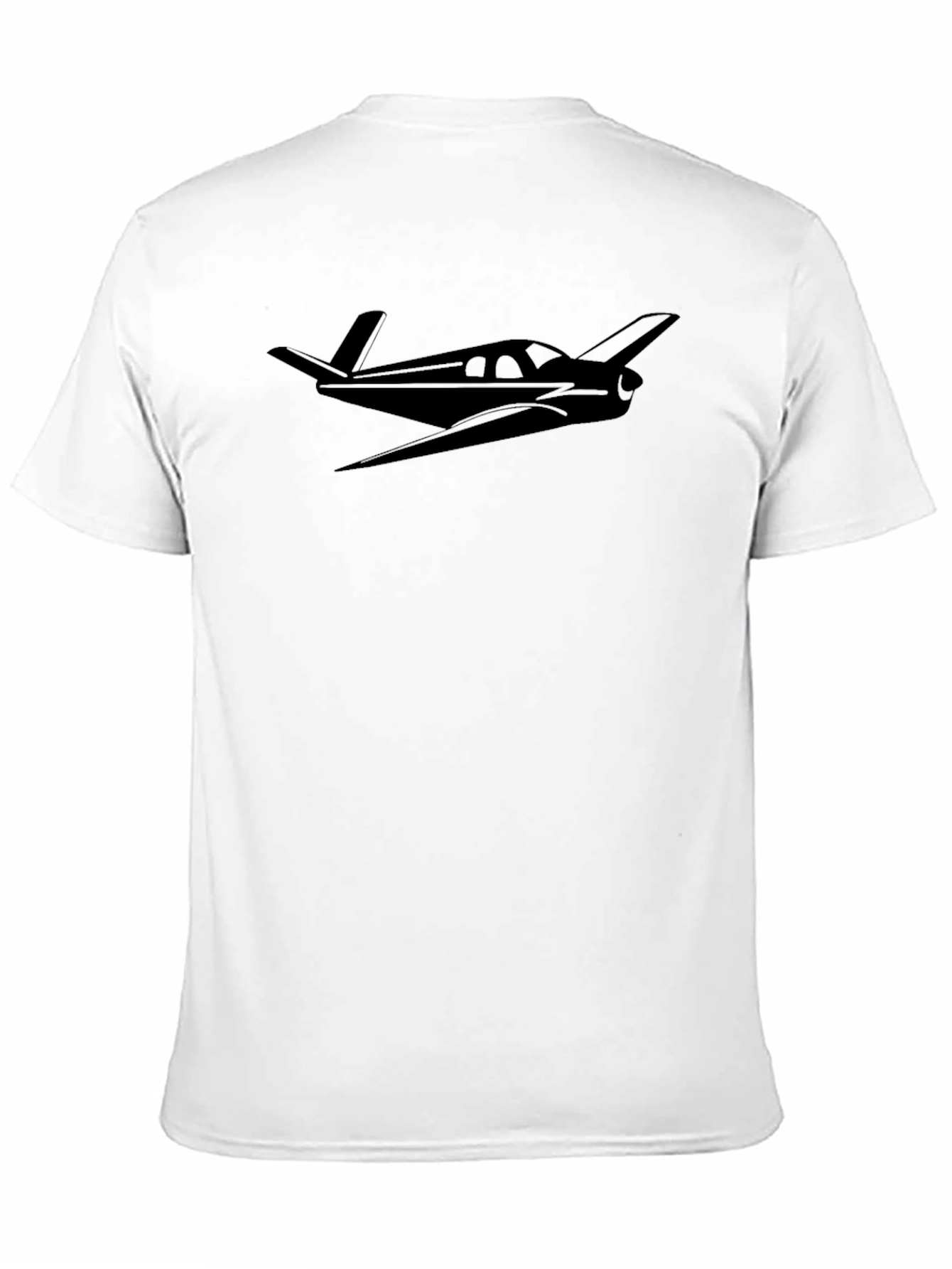Pilots Aviation T-Shirt - Airplane Silhouette Design