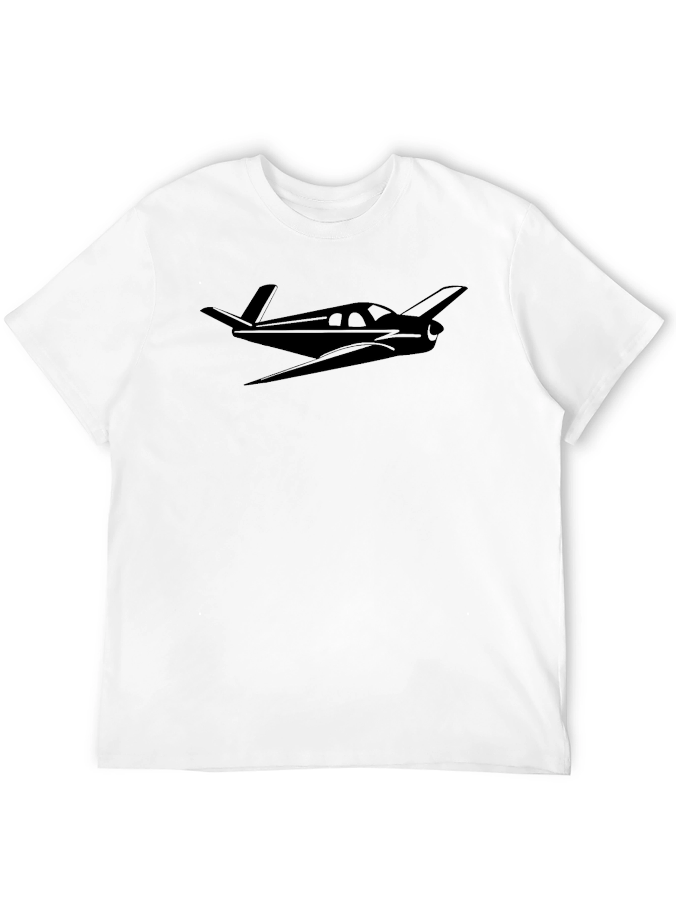 Pilots Aviation T-Shirt - Airplane Silhouette Design