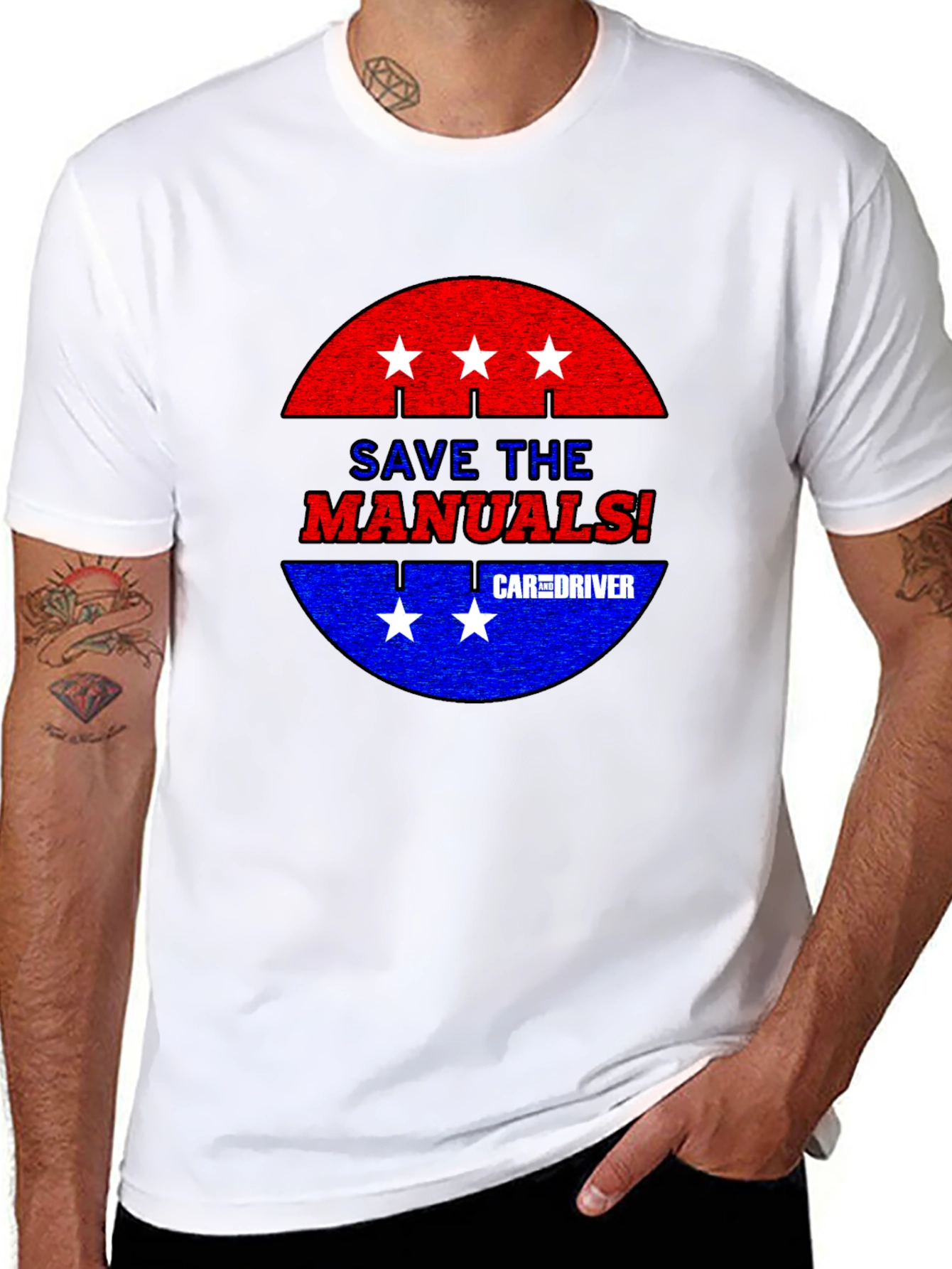 Save the Manuals Graphic Tee